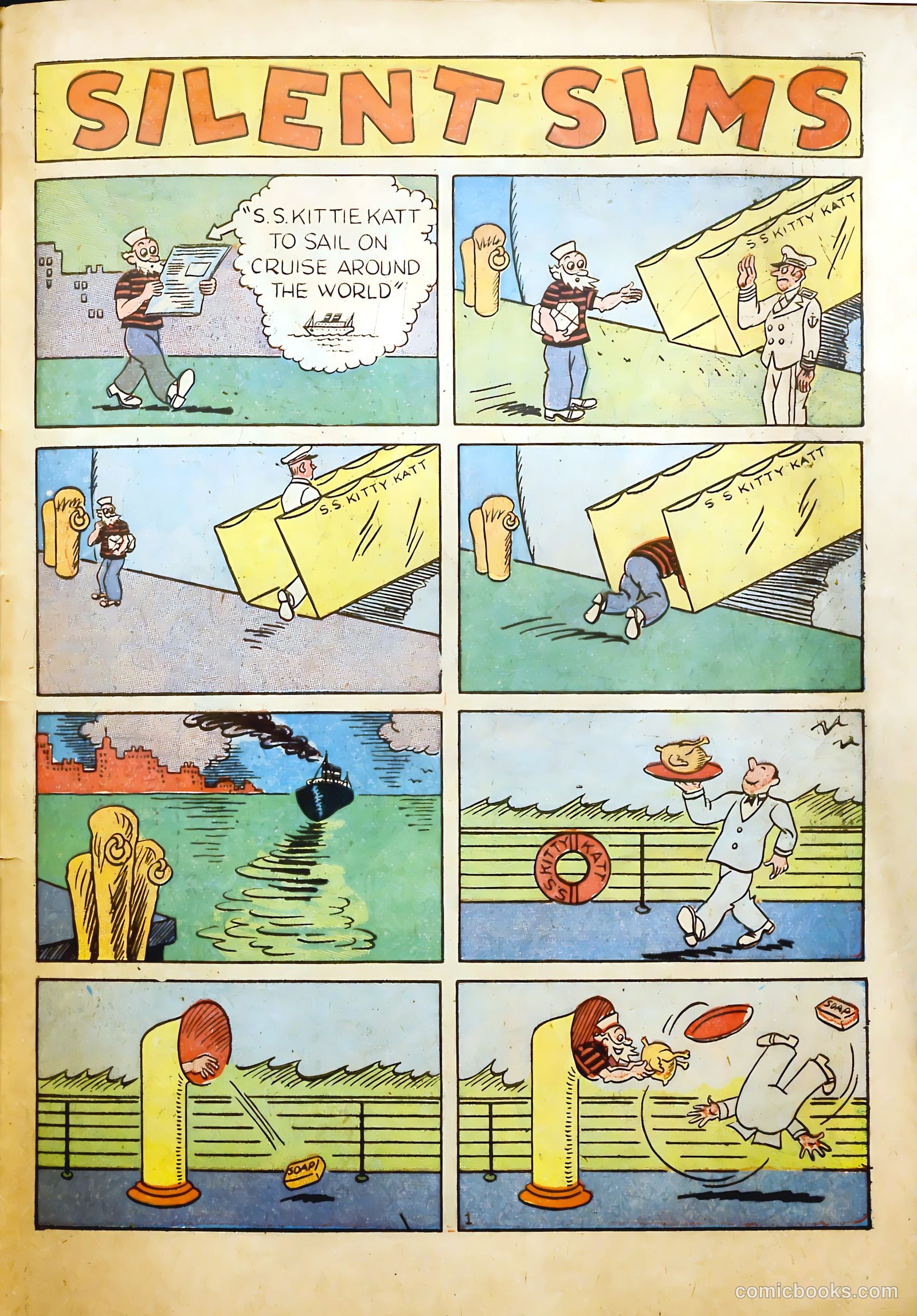 Frogman Comics #8 (1953) — page 59 of 68