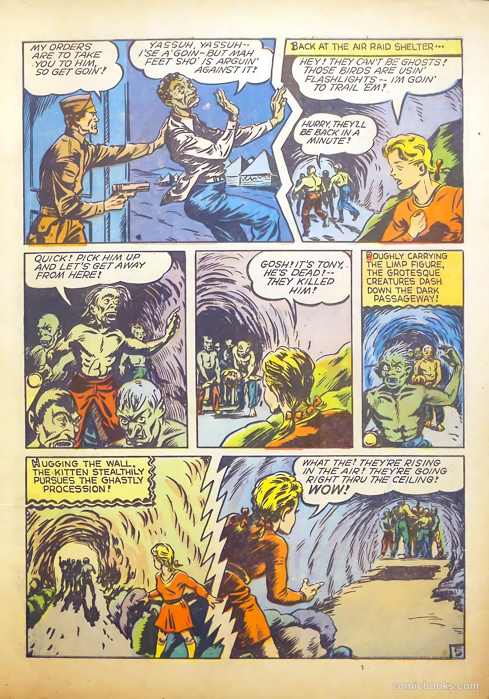 Frogman Comics #9 (1953) — page 7 of 68