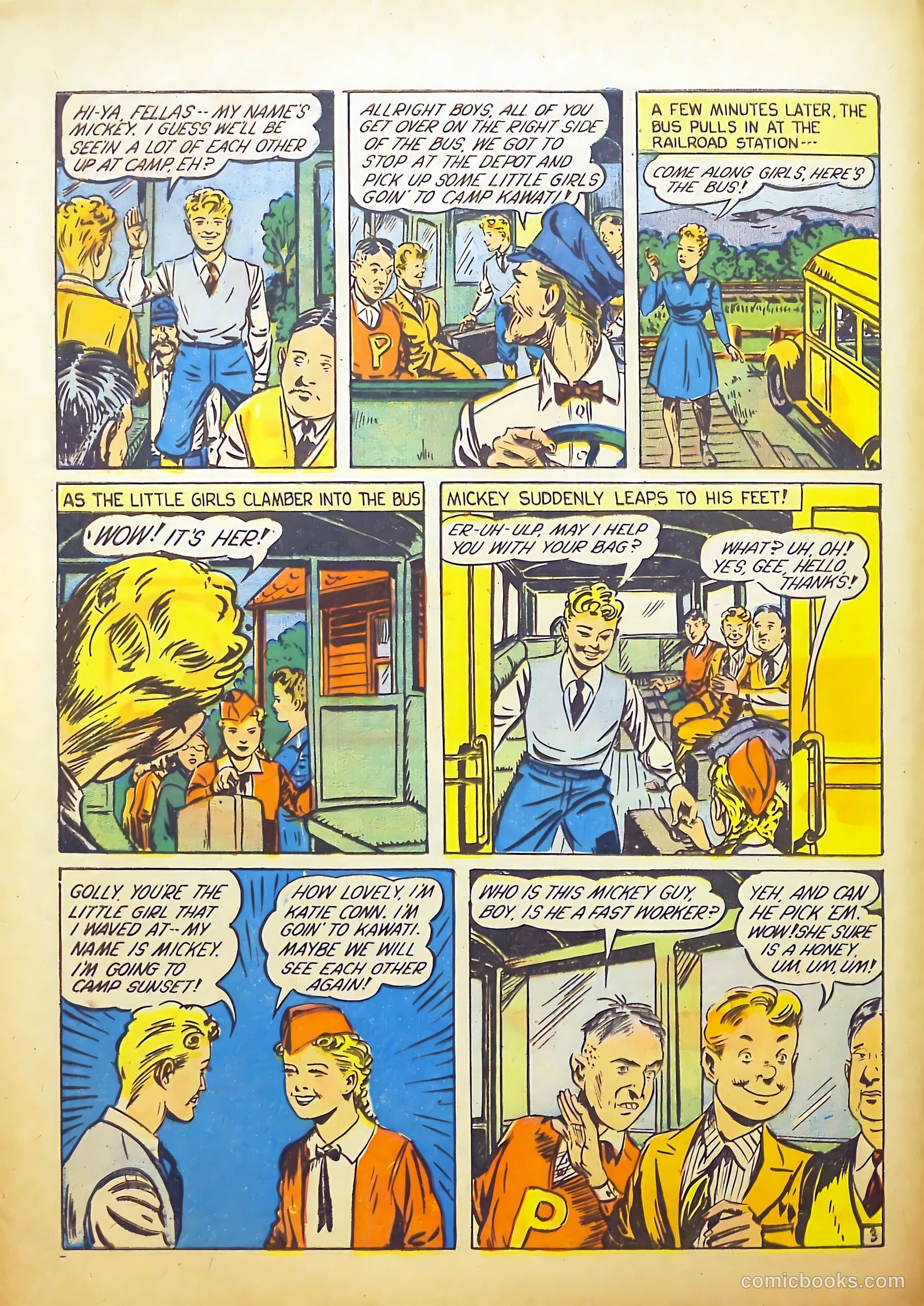 Frogman Comics #9 (1953) — page 54 of 68