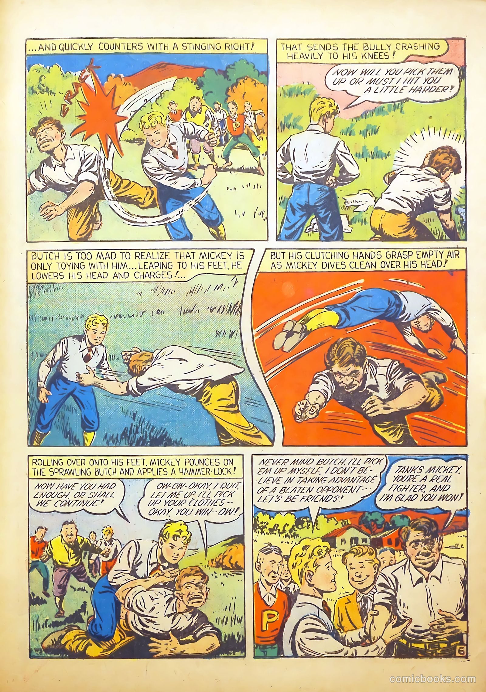 Frogman Comics #9 (1953) — page 57 of 68