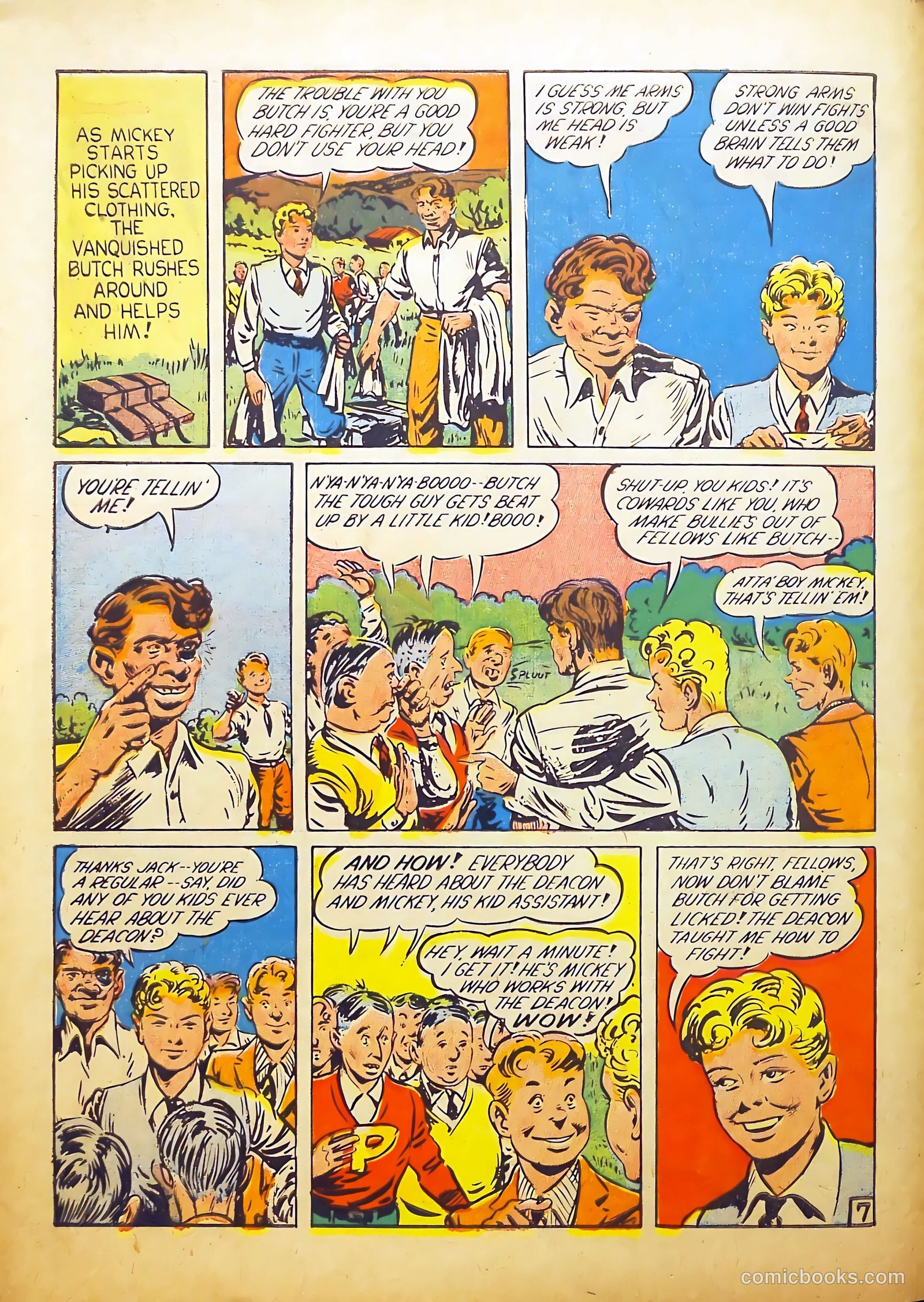 Frogman Comics #9 (1953) — page 58 of 68