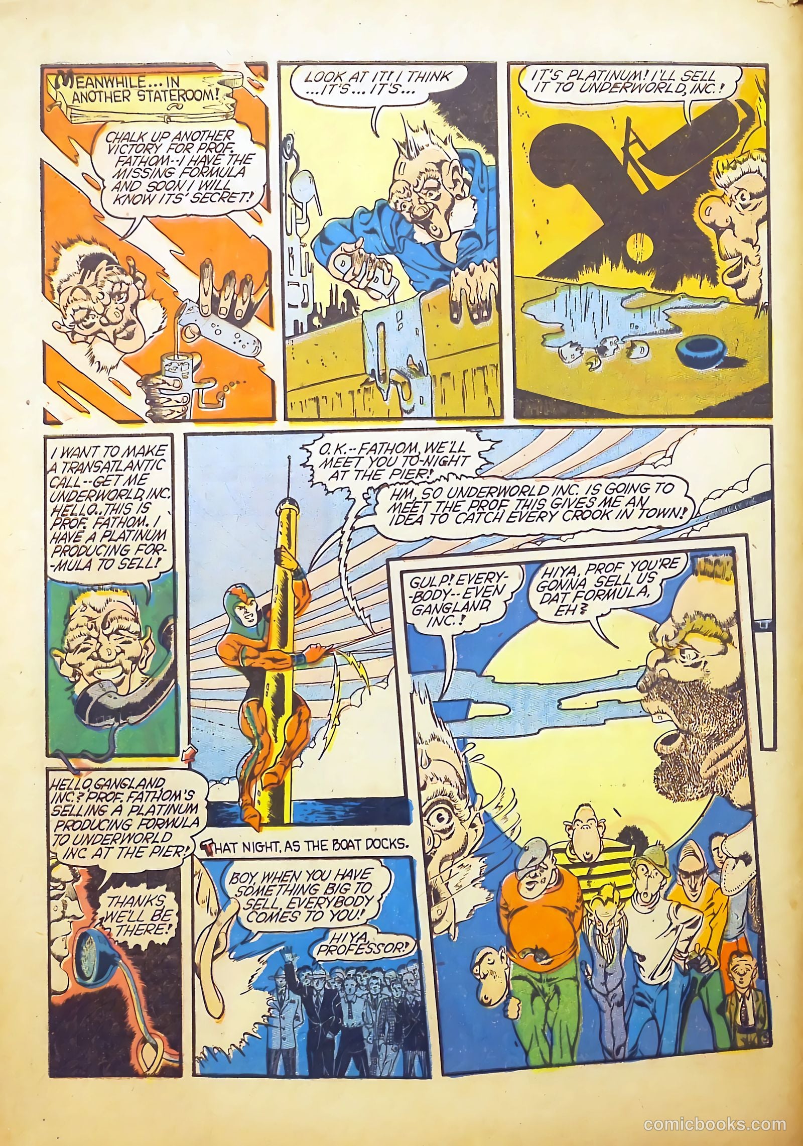 Frogman Comics #9 (1953) — page 62 of 68