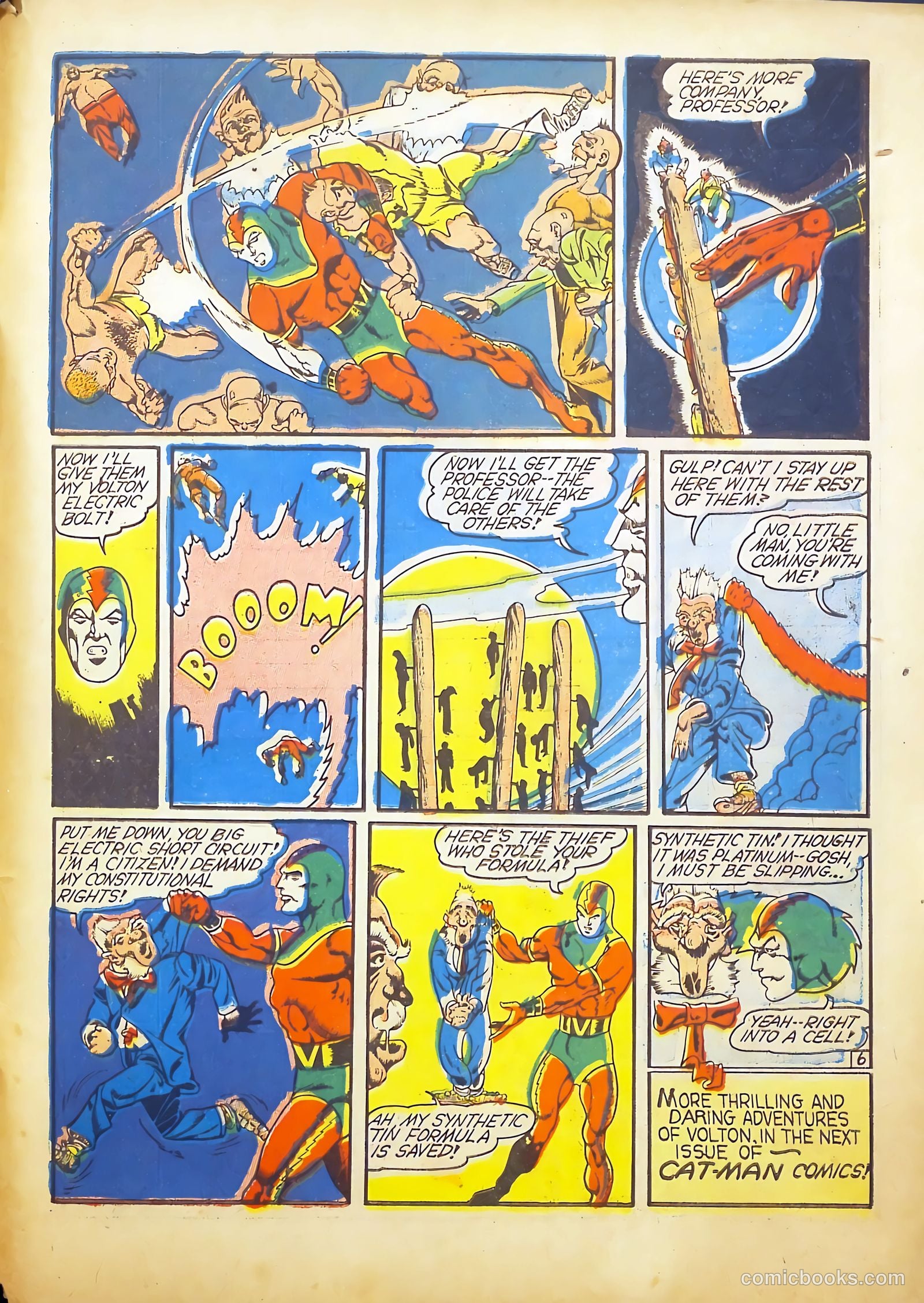 Frogman Comics #9 (1953) — page 65 of 68