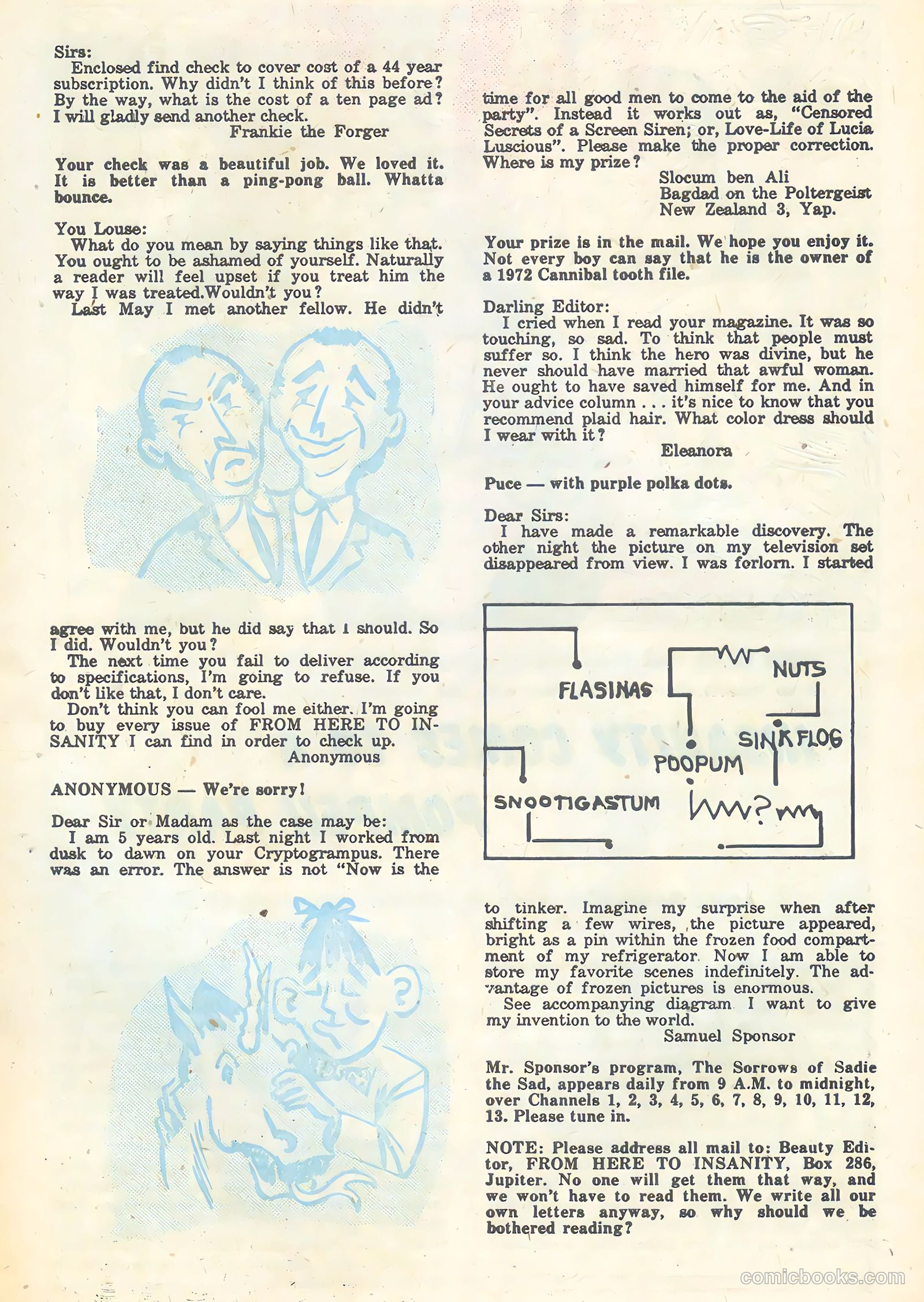 From Here to Insanity #1 (1957) — page 7 of 68