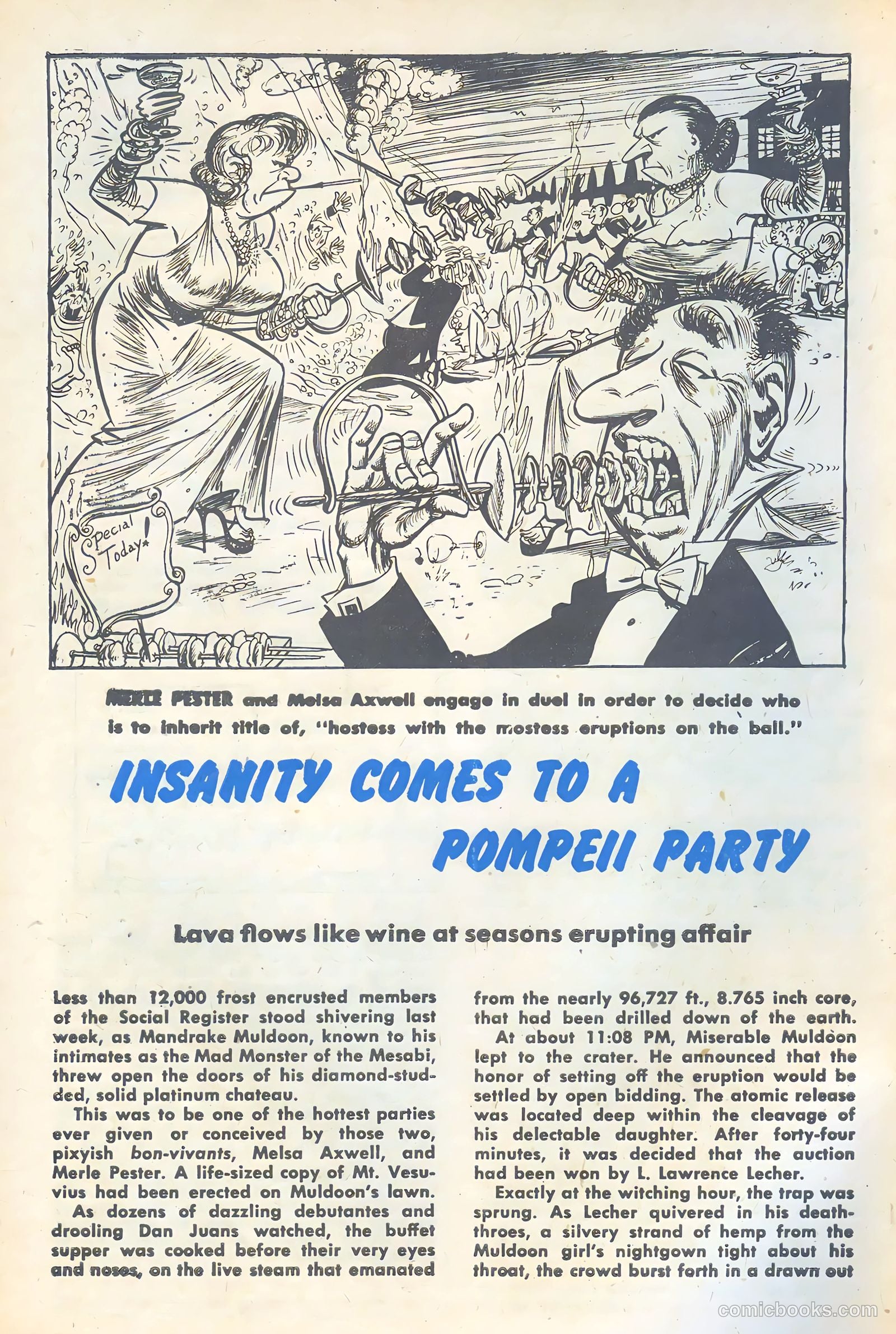 From Here to Insanity #1 (1957) — page 8 of 68