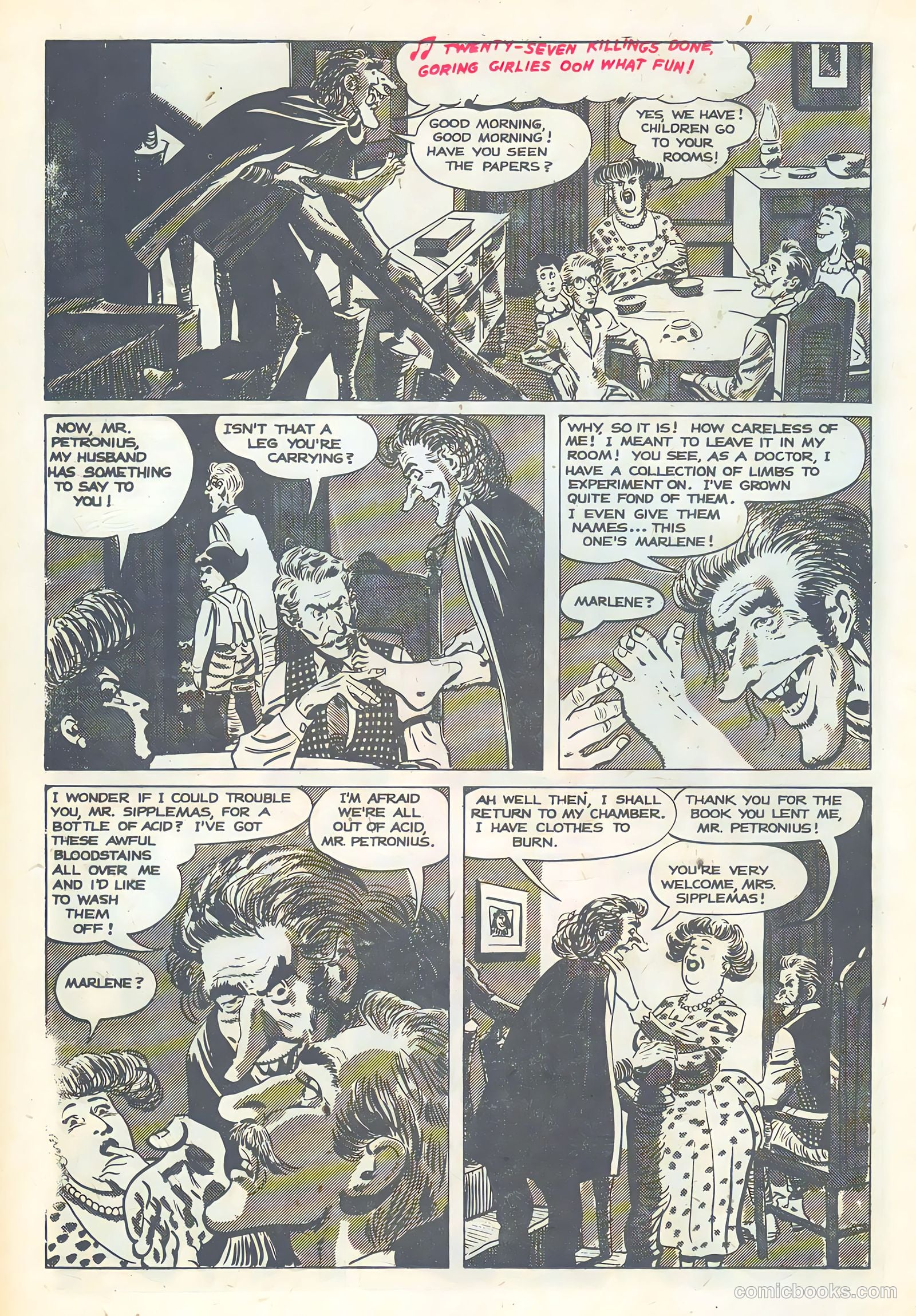 From Here to Insanity #1 (1957) — page 22 of 68