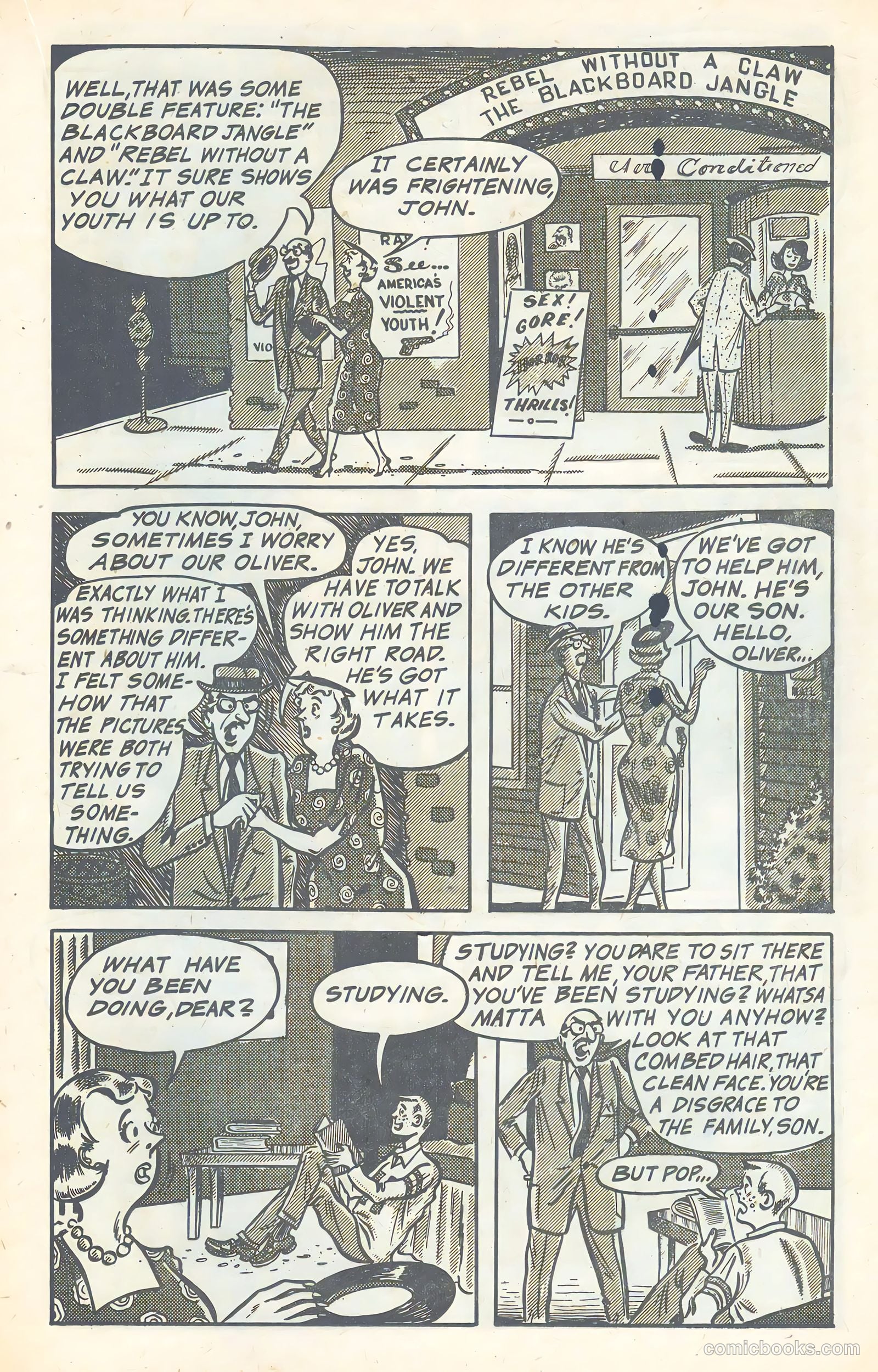 From Here to Insanity #1 (1957) — page 39 of 68