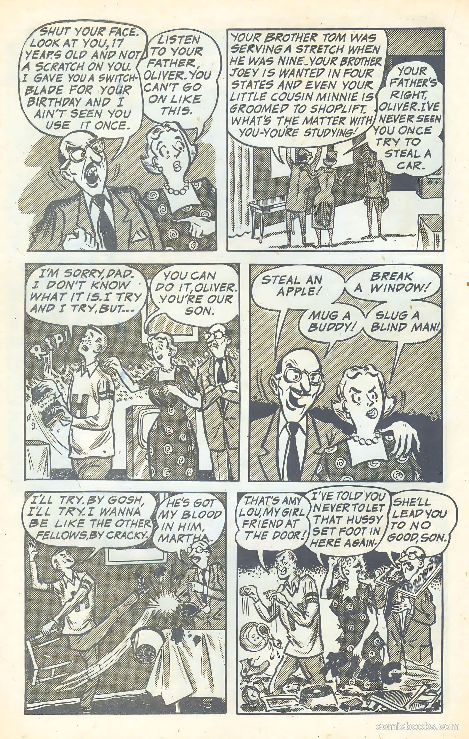 From Here to Insanity #1 (1957) — page 40 of 68