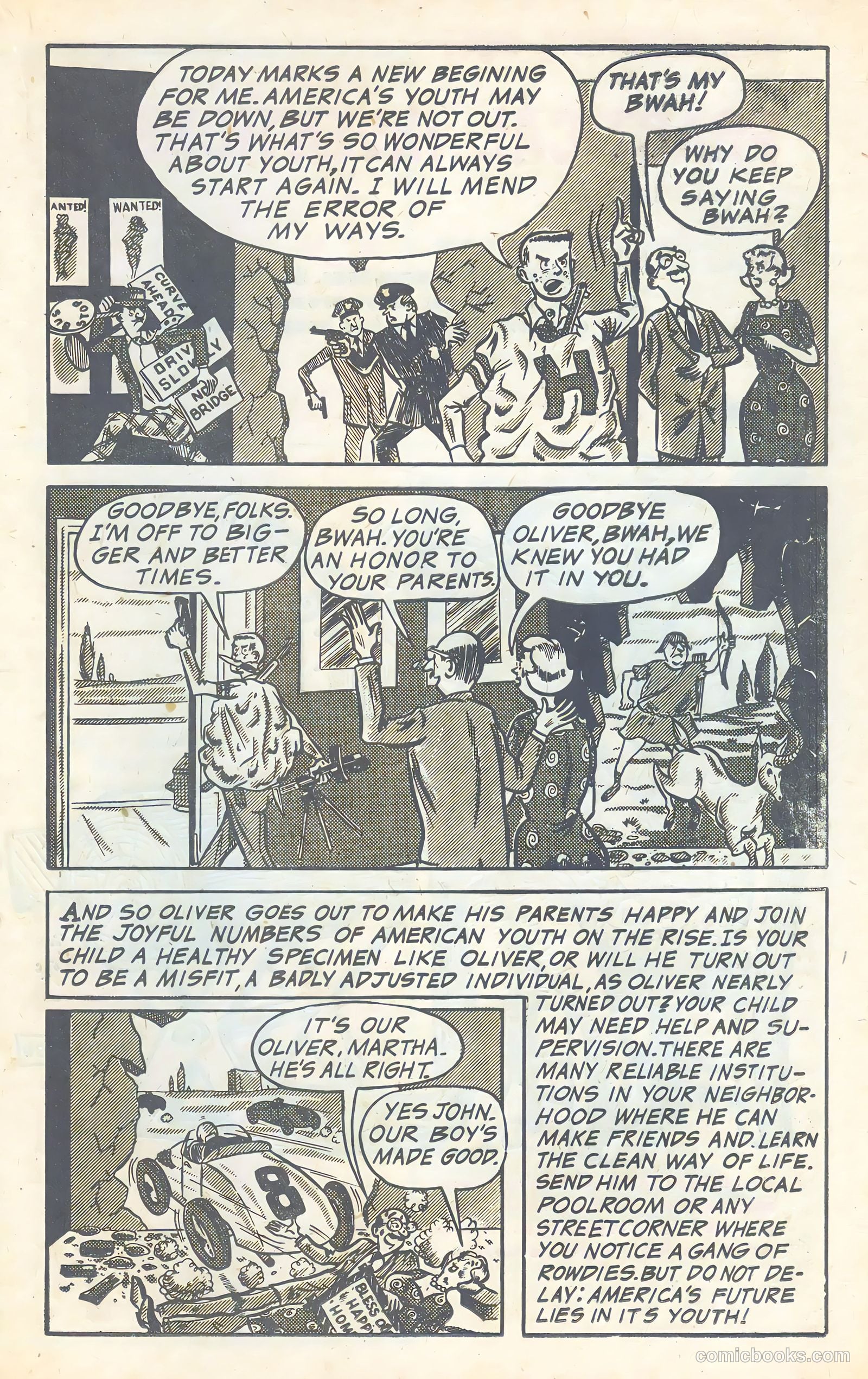 From Here to Insanity #1 (1957) — page 43 of 68