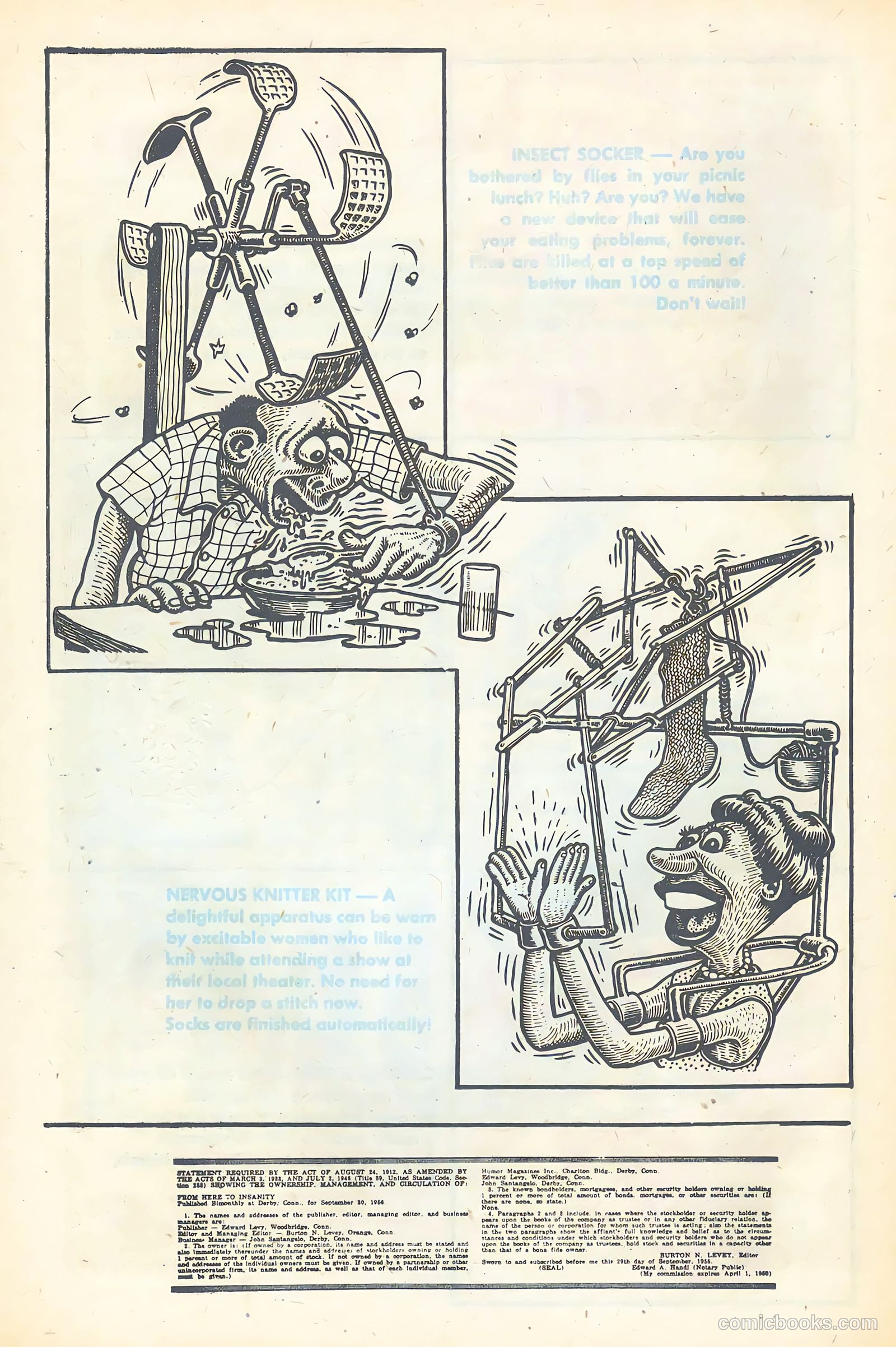 From Here to Insanity #1 (1957) — page 46 of 68