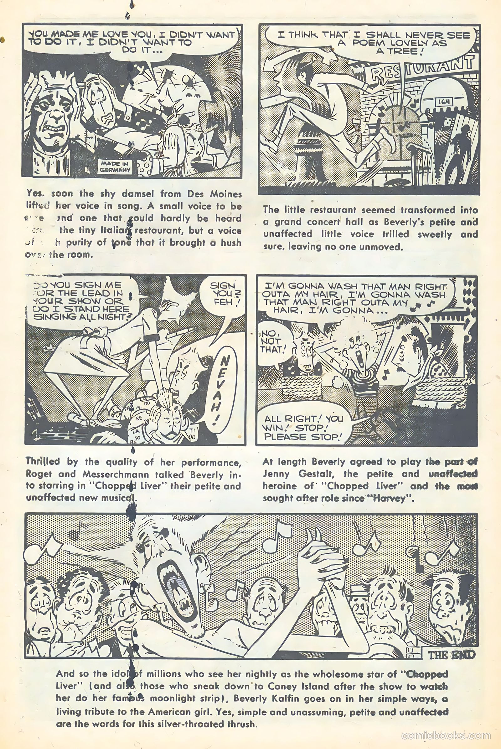 From Here to Insanity #1 (1957) — page 54 of 68