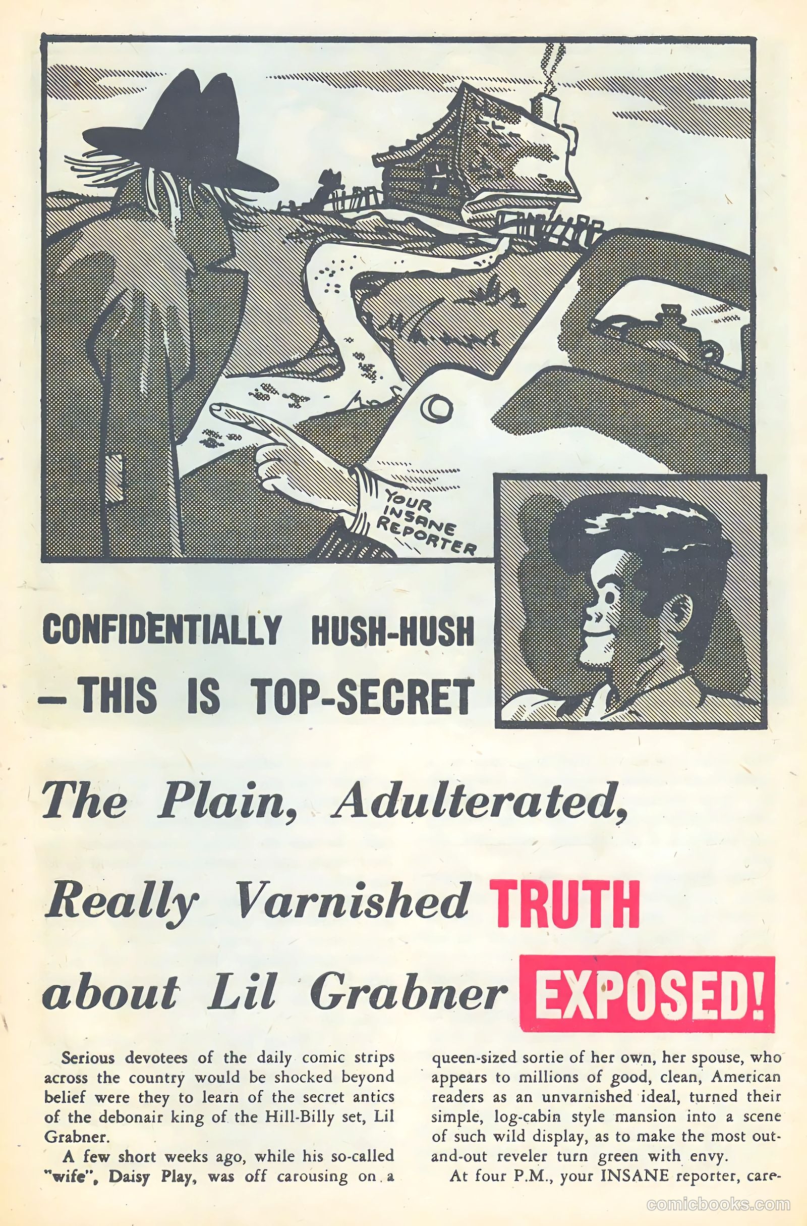 From Here to Insanity #1 (1957) — page 55 of 68