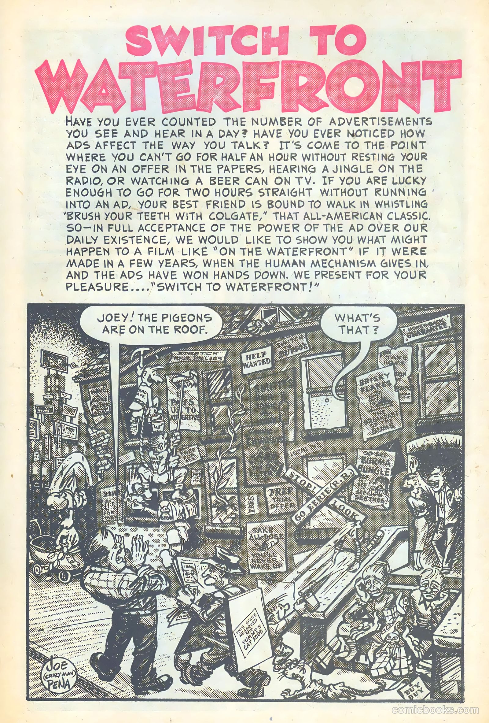 From Here to Insanity #1 (1957) — page 59 of 68