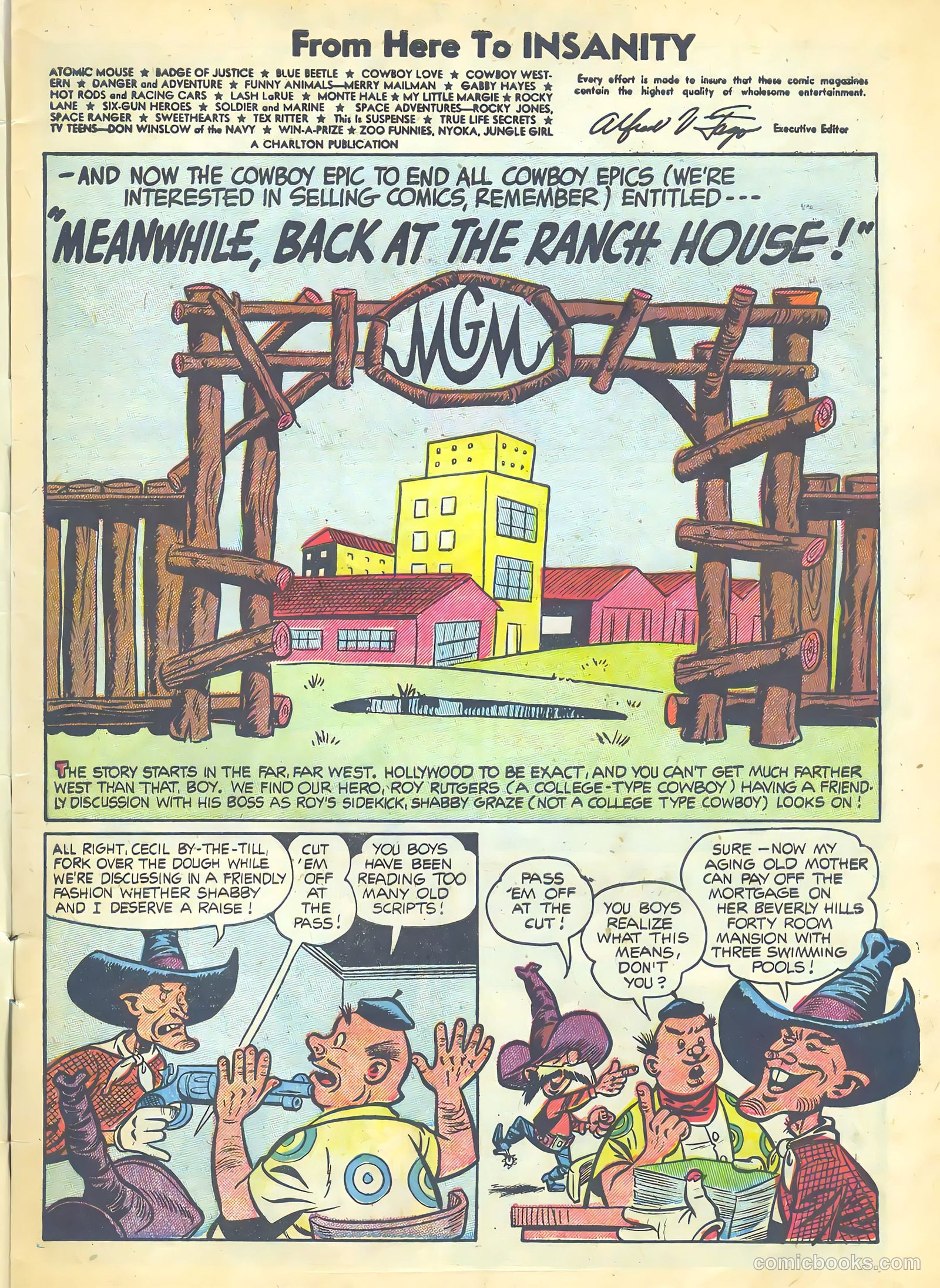 From Here to Insanity #10 (1955) — page 3 of 36