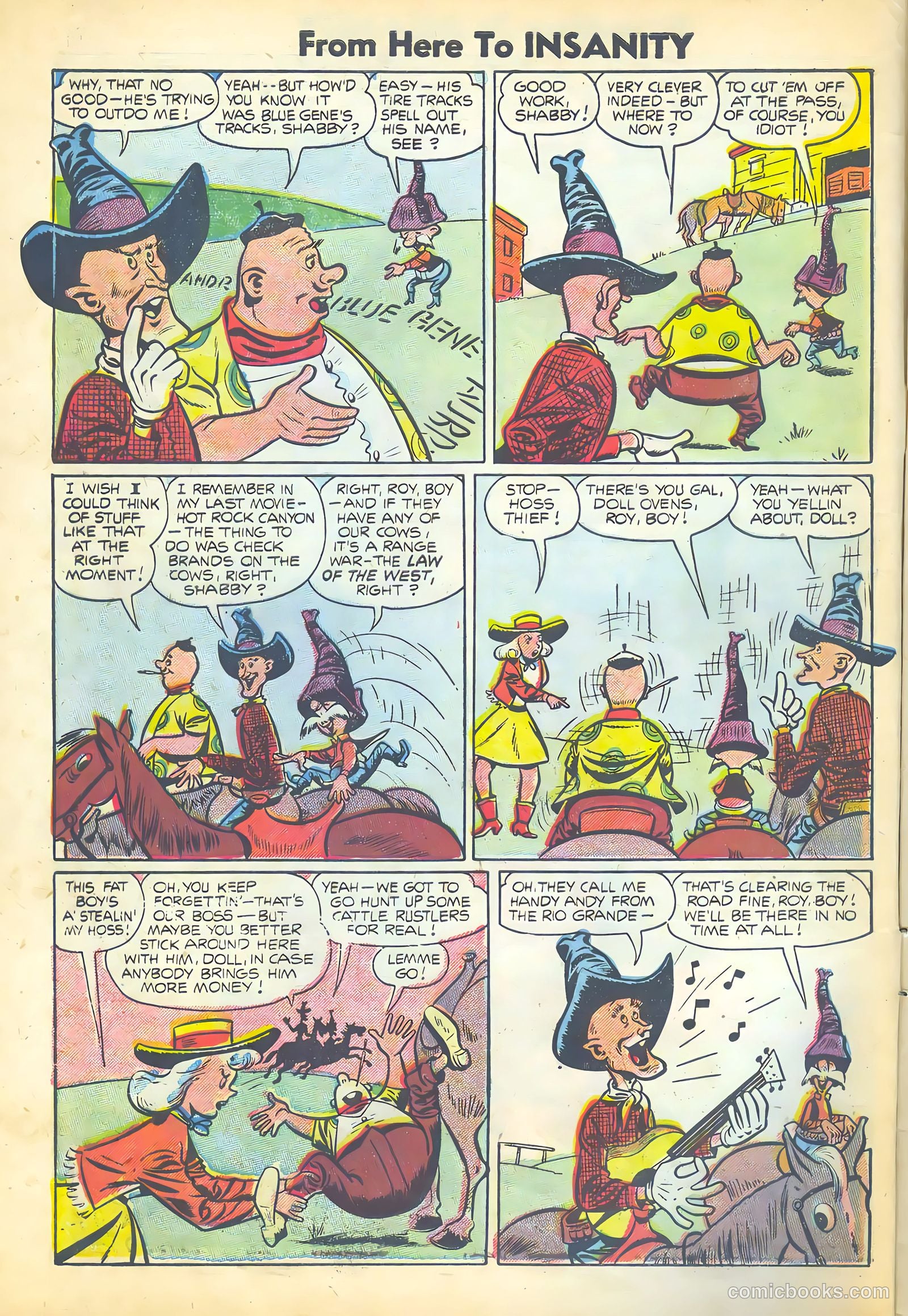 From Here to Insanity #10 (1955) — page 6 of 36