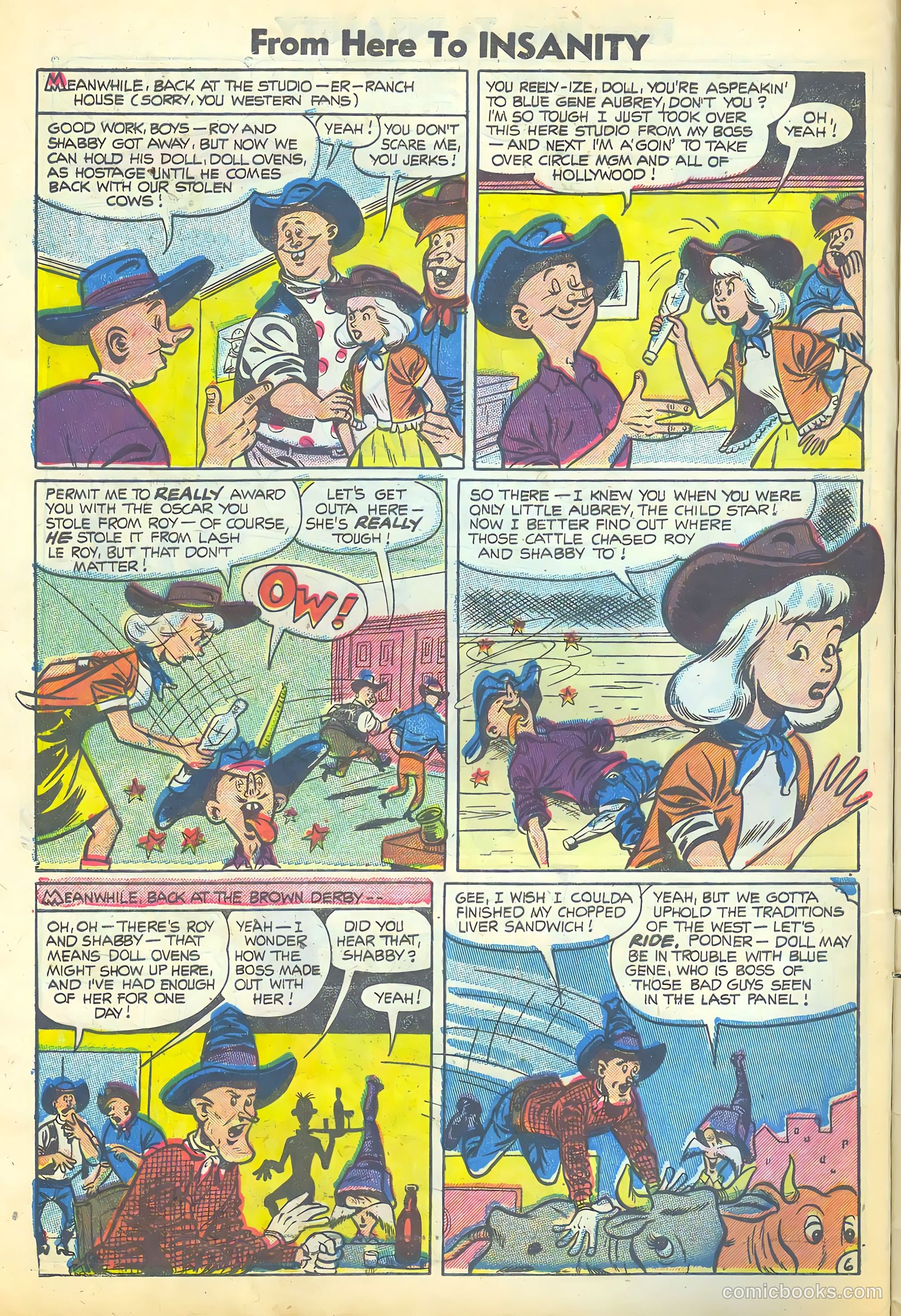 From Here to Insanity #10 (1955) — page 8 of 36