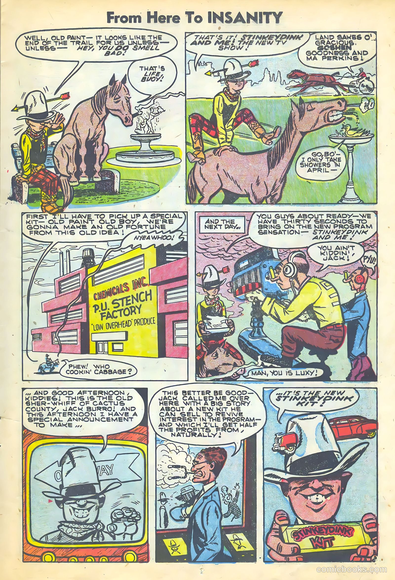 From Here to Insanity #10 (1955) — page 11 of 36