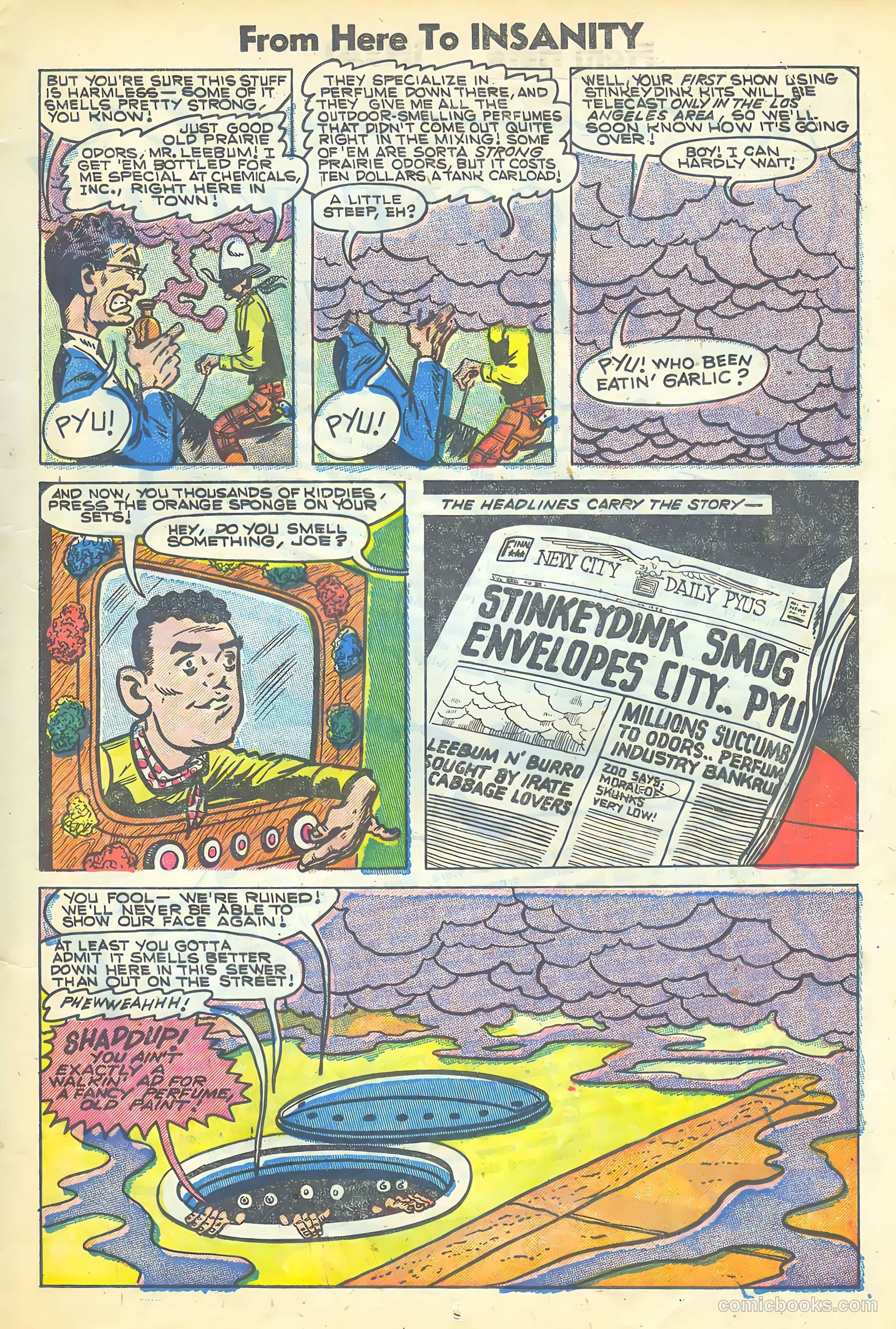 From Here to Insanity #10 (1955) — page 13 of 36