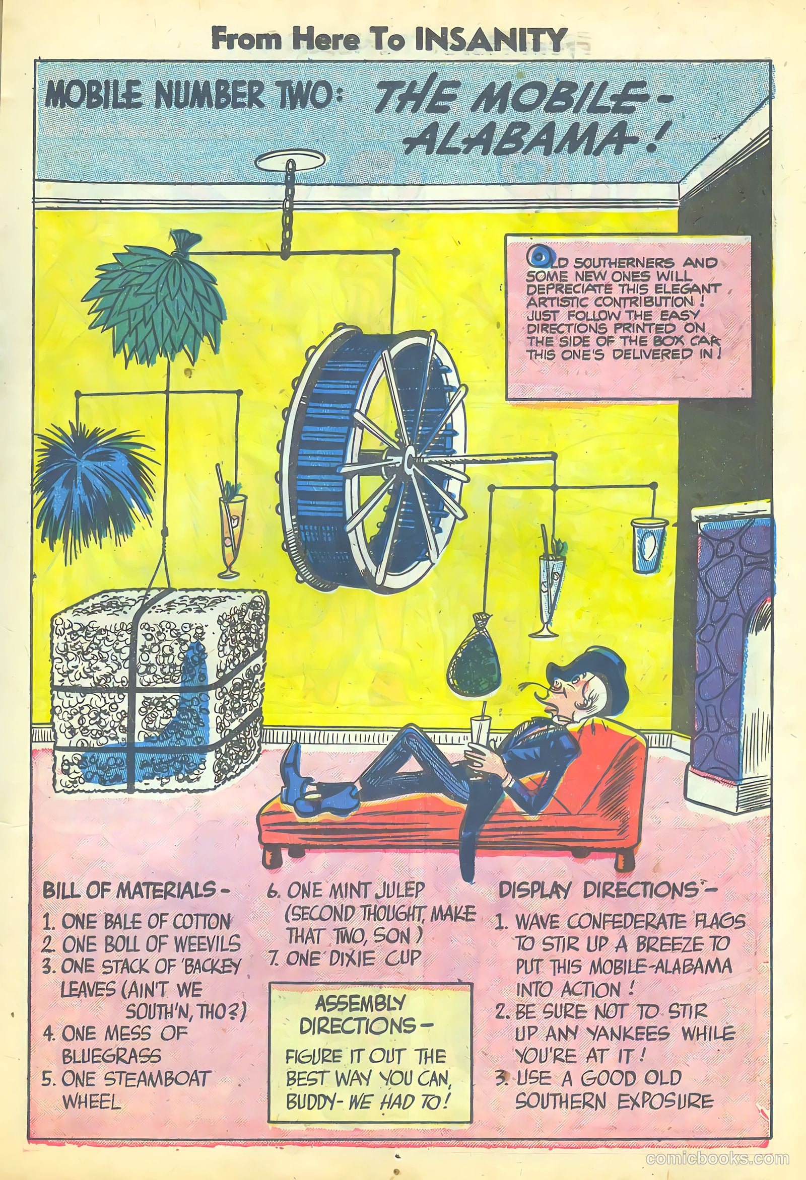 From Here to Insanity #10 (1955) — page 17 of 36
