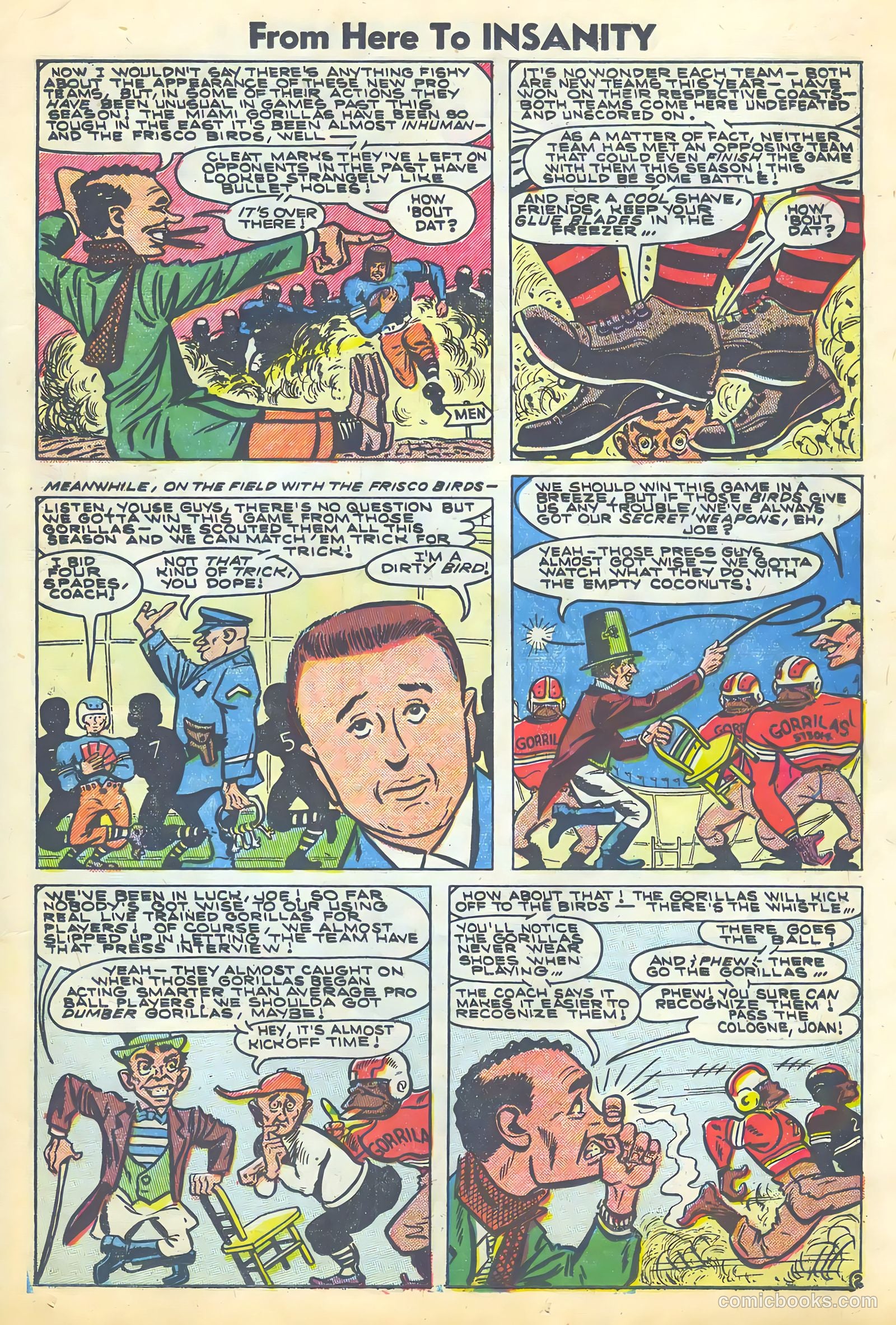 From Here to Insanity #10 (1955) — page 19 of 36