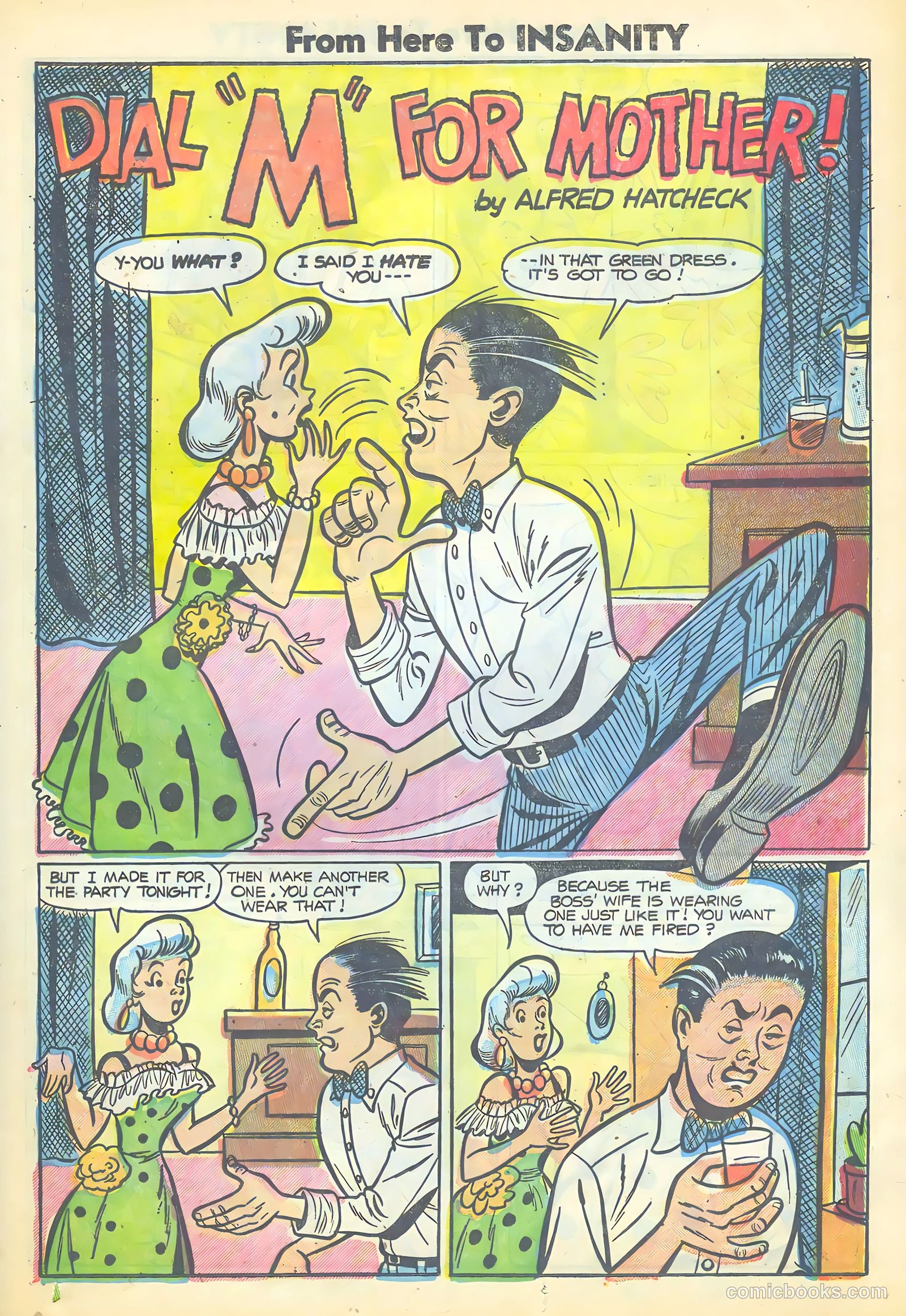 From Here to Insanity #10 (1955) — page 25 of 36