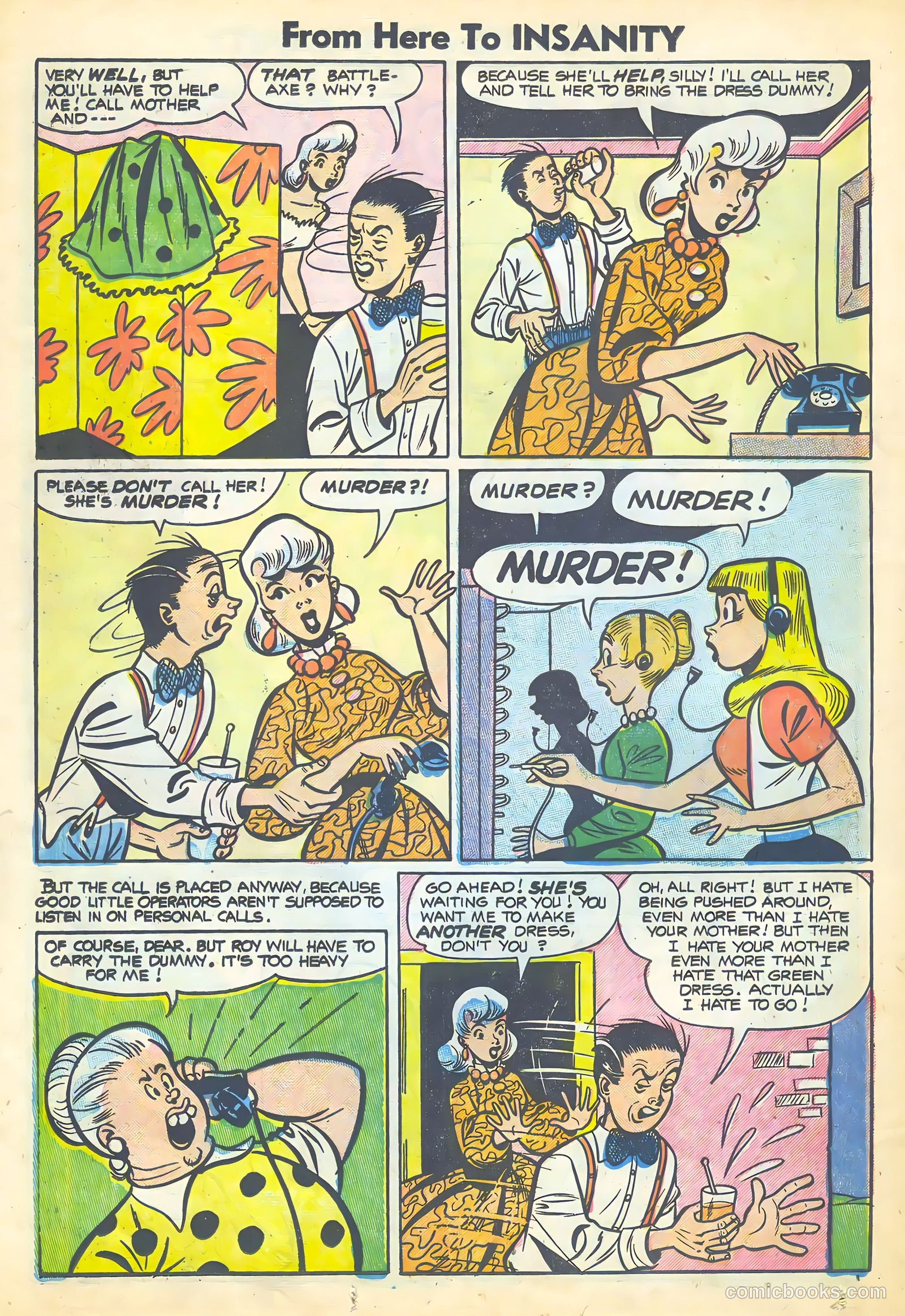 From Here to Insanity #10 (1955) — page 26 of 36