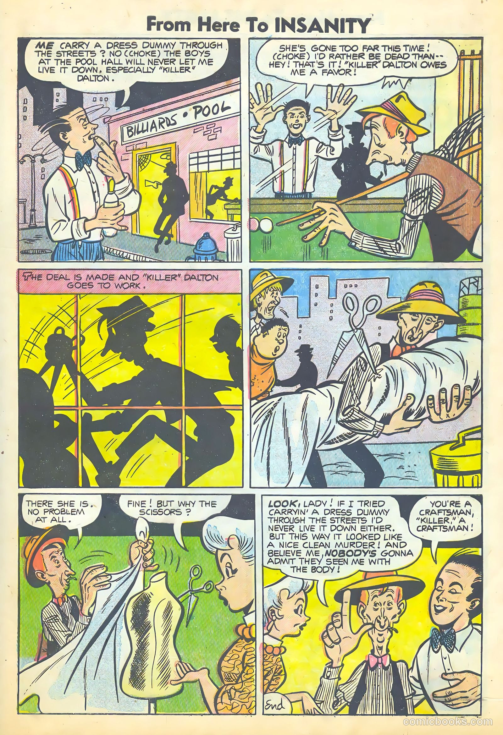 From Here to Insanity #10 (1955) — page 27 of 36
