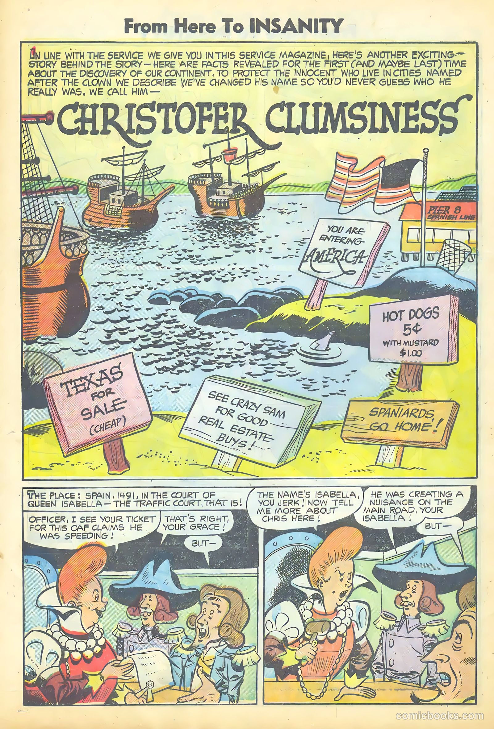 From Here to Insanity #10 (1955) — page 28 of 36