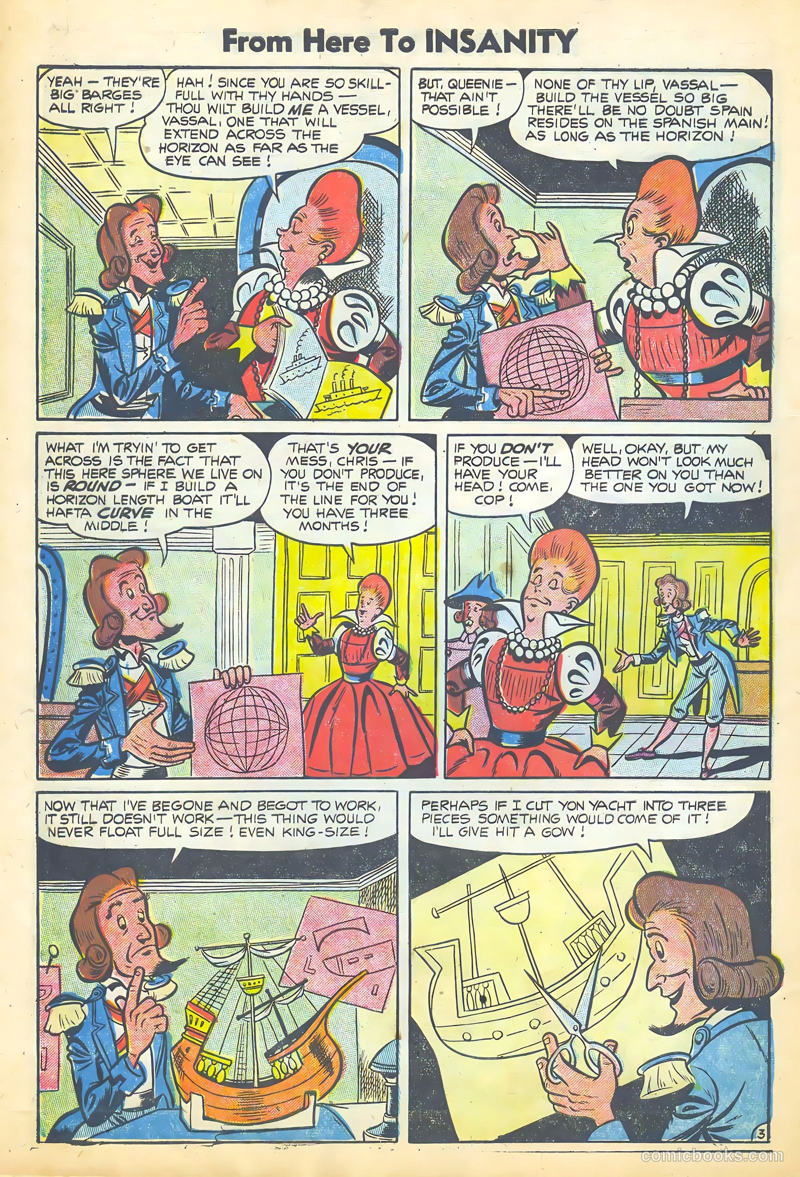 From Here to Insanity #10 (1955) — page 30 of 36