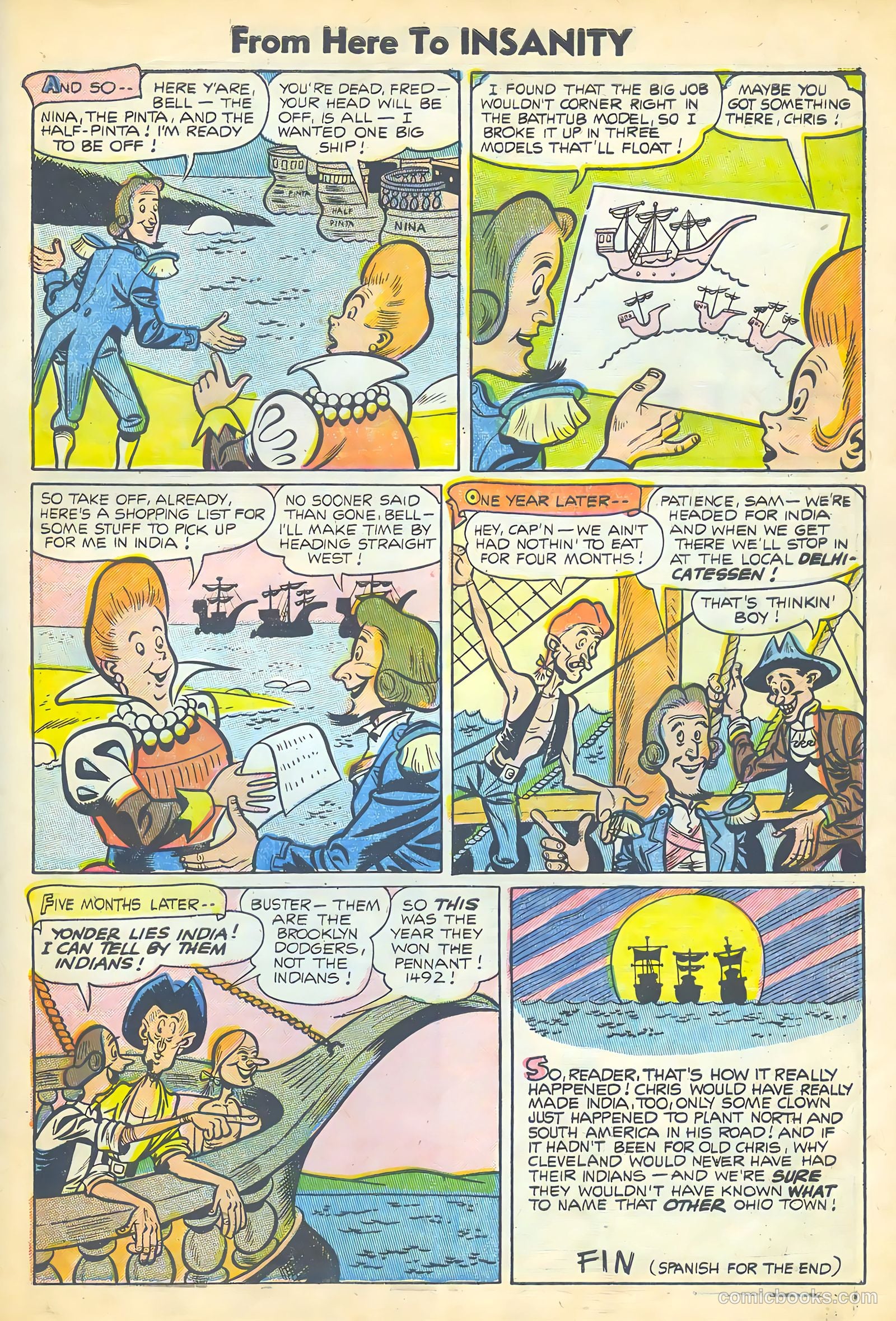 From Here to Insanity #10 (1955) — page 31 of 36