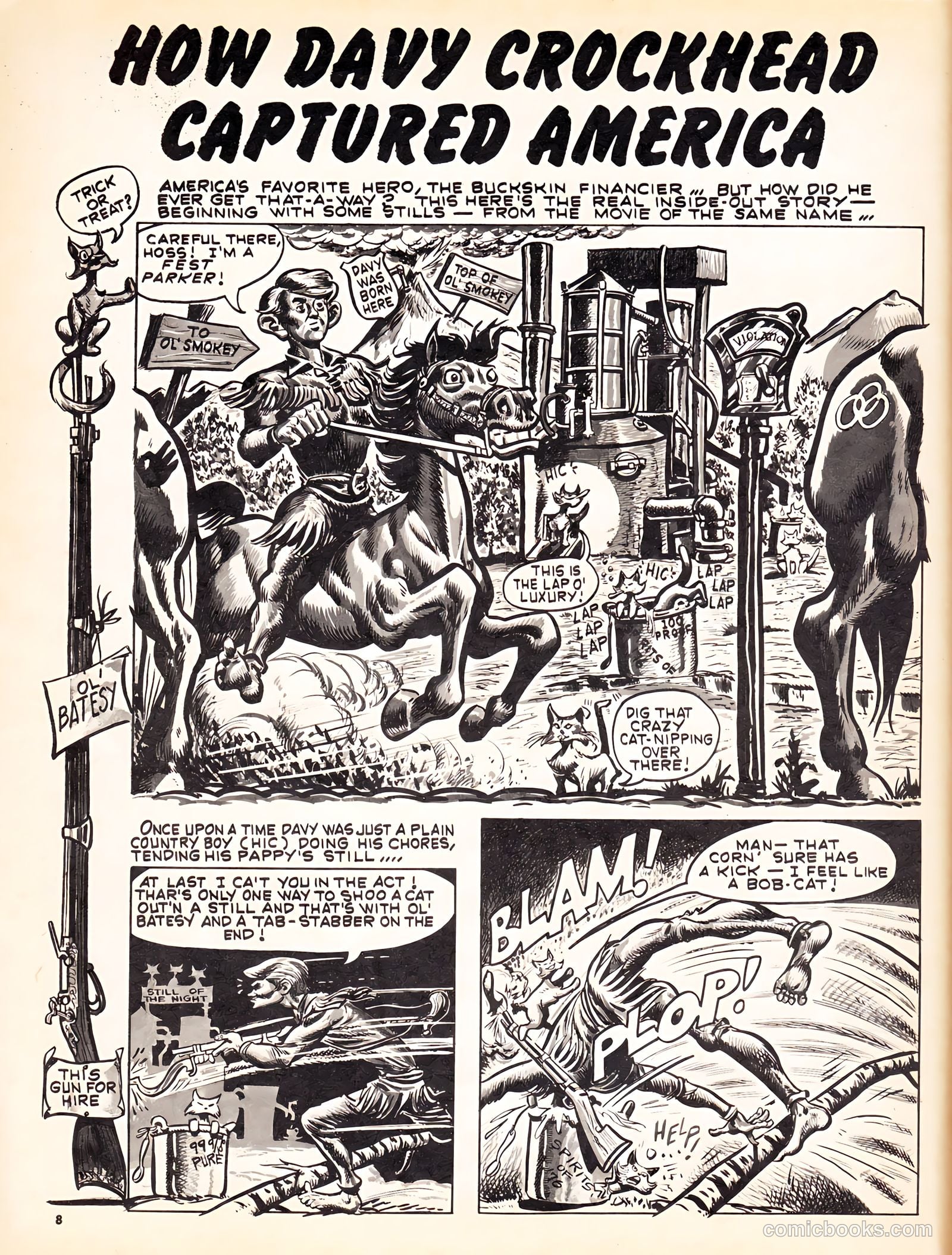 From Here to Insanity #12 (1955) — page 8 of 68