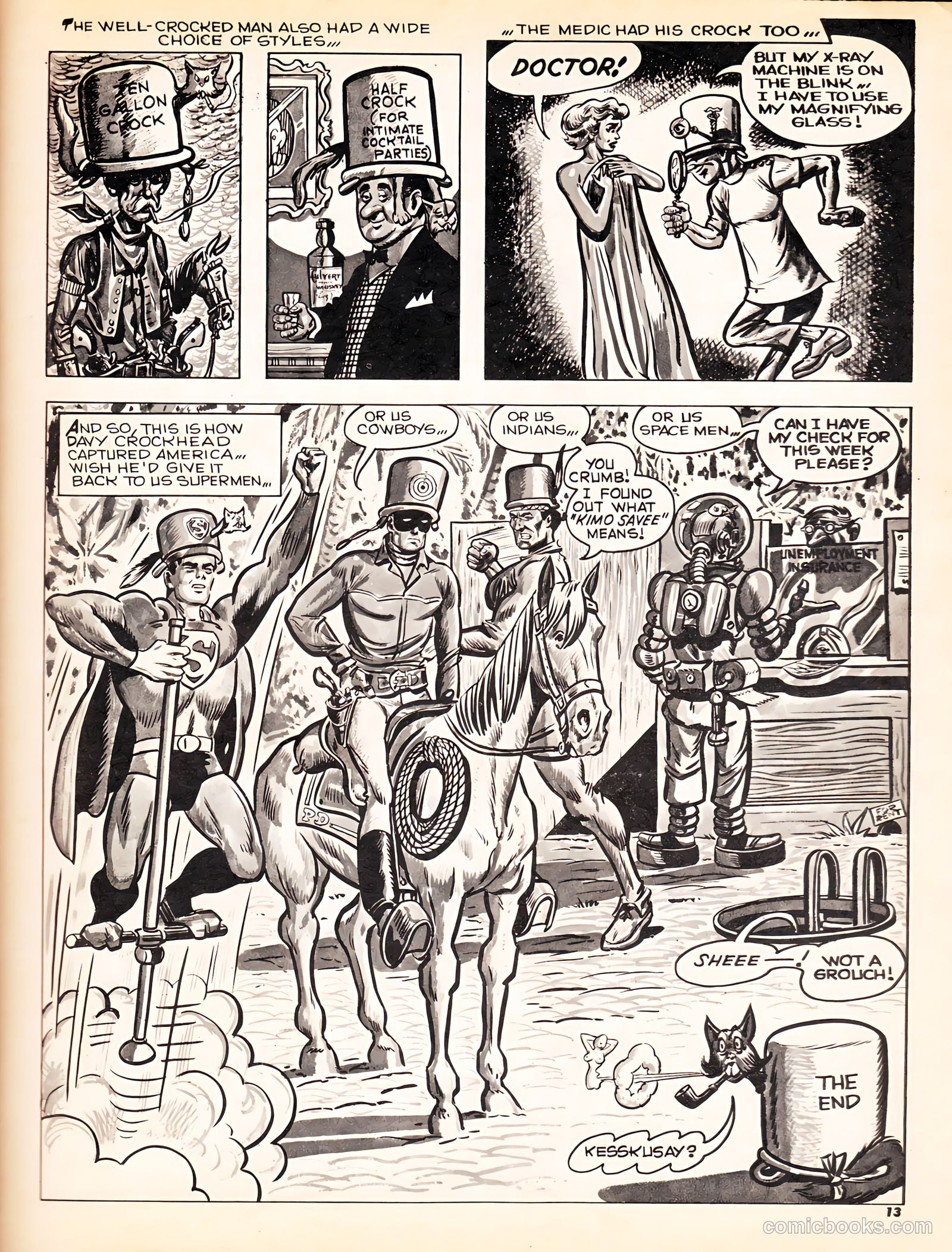 From Here to Insanity #12 (1955) — page 13 of 68