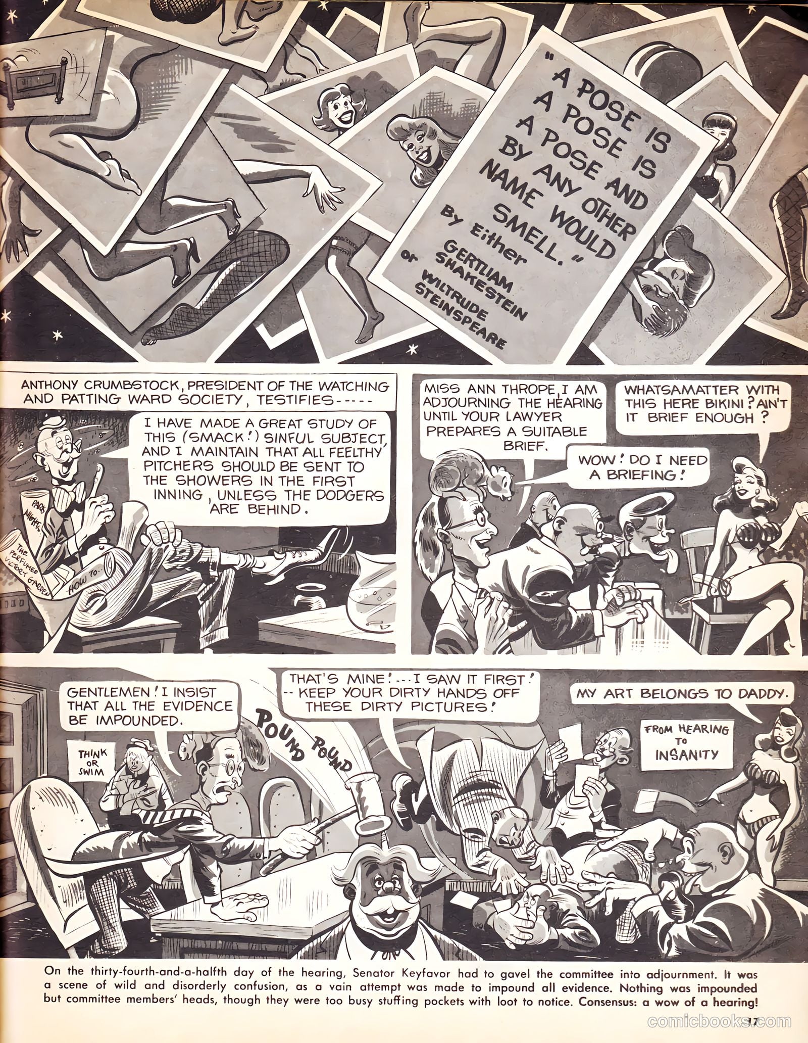 From Here to Insanity #12 (1955) — page 17 of 68