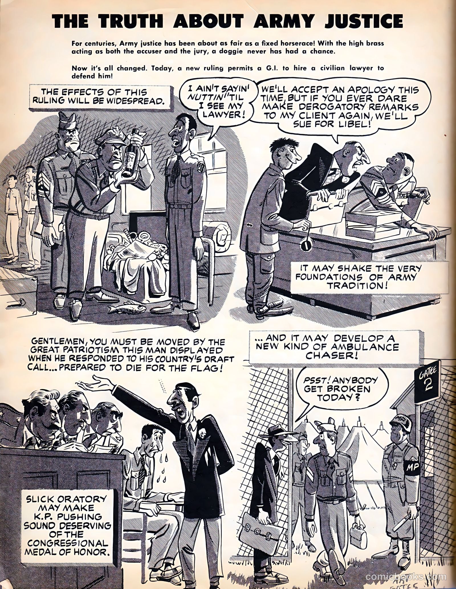 From Here to Insanity #12 (1955) — page 18 of 68