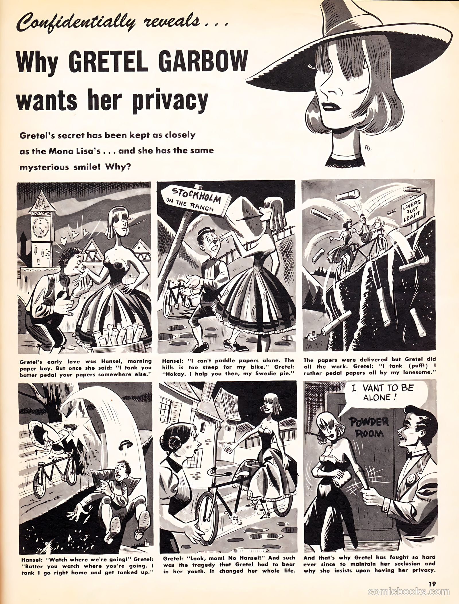 From Here to Insanity #12 (1955) — page 19 of 68