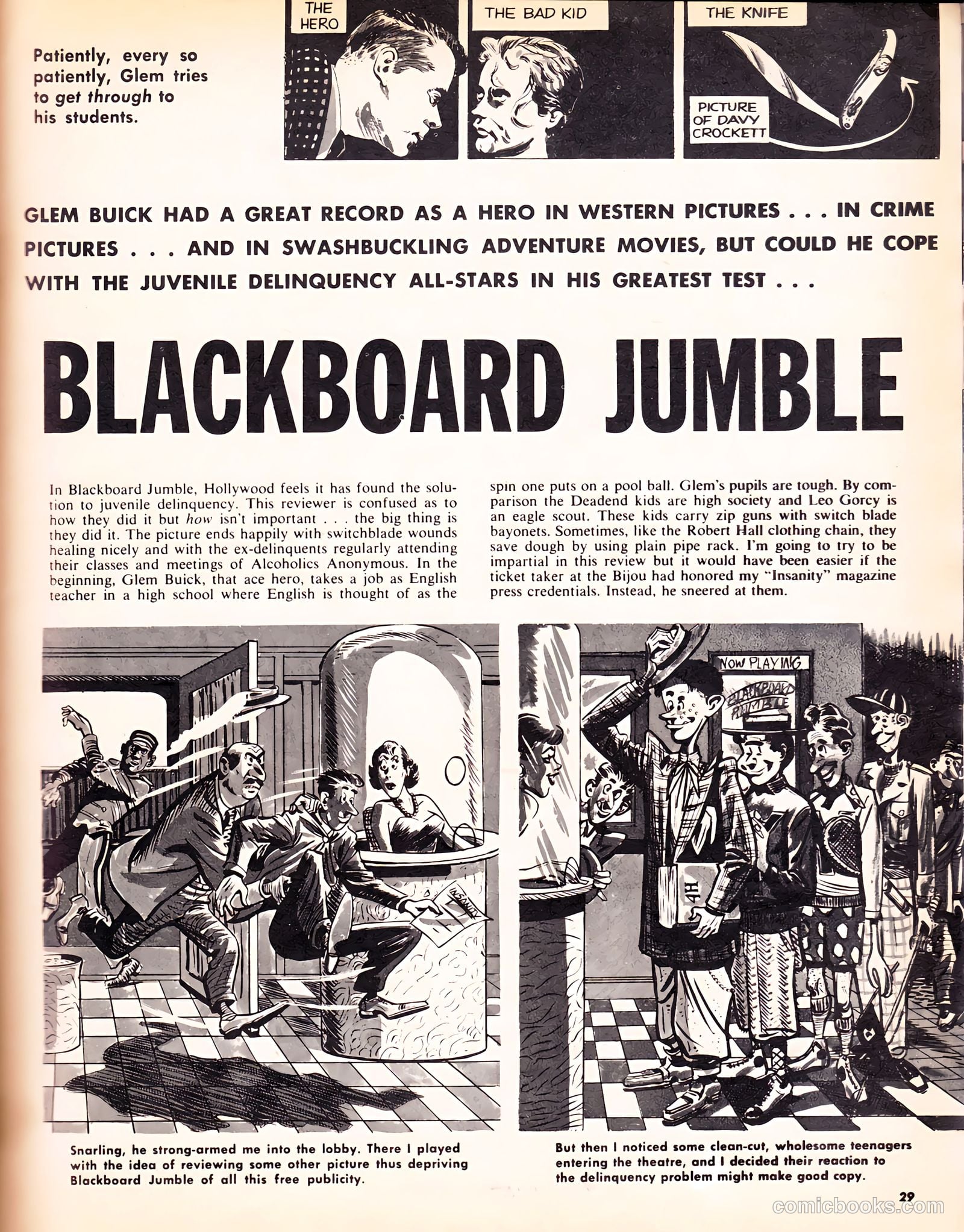 From Here to Insanity #12 (1955) — page 29 of 68