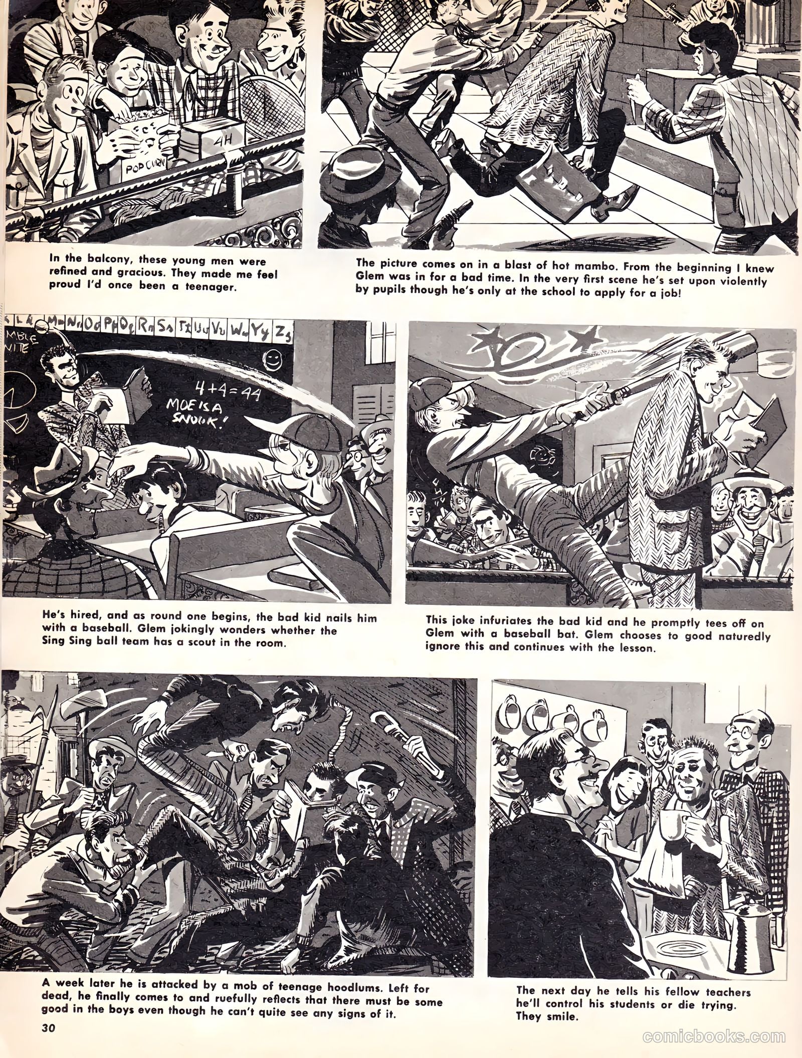 From Here to Insanity #12 (1955) — page 30 of 68