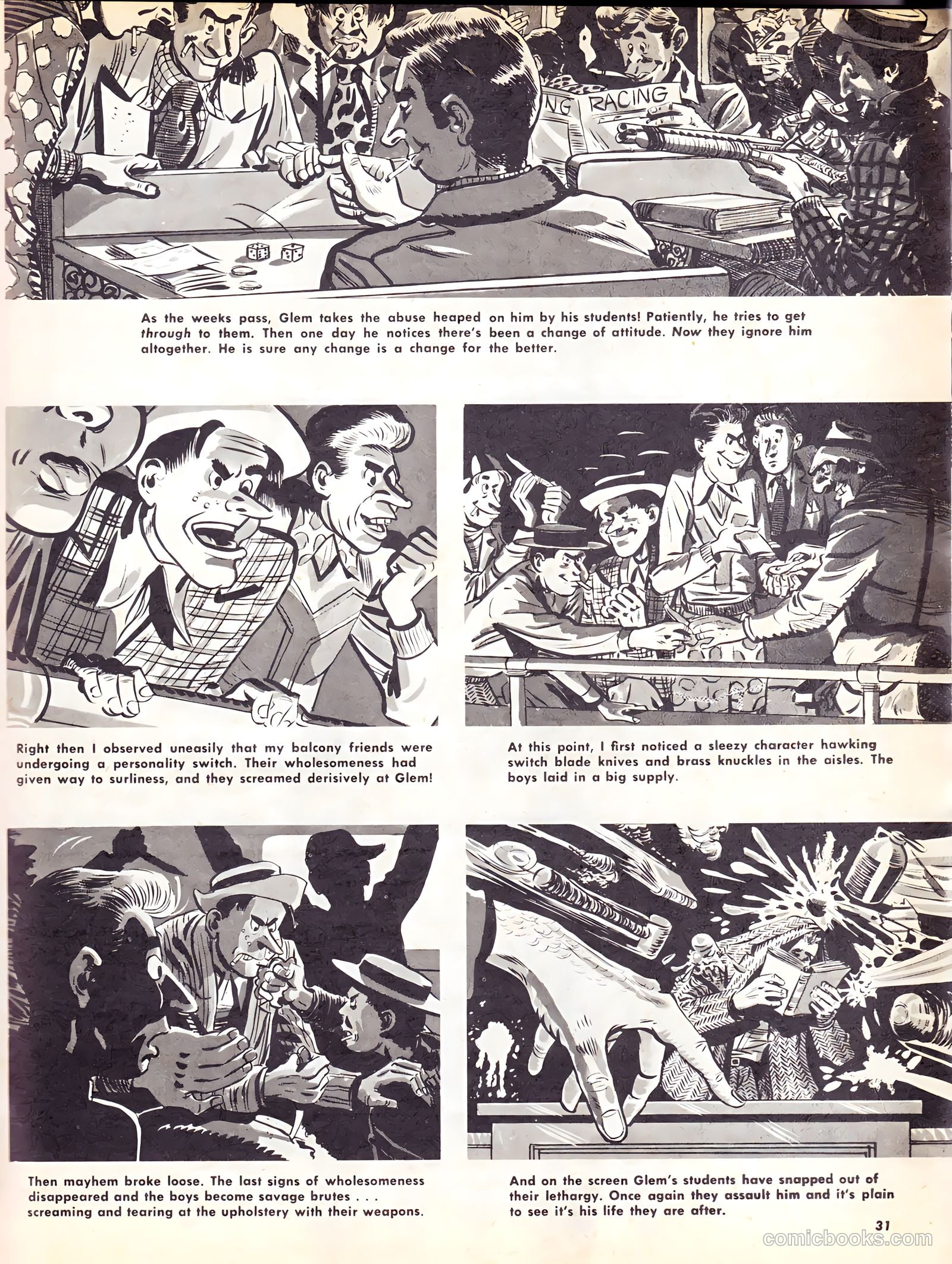 From Here to Insanity #12 (1955) — page 31 of 68