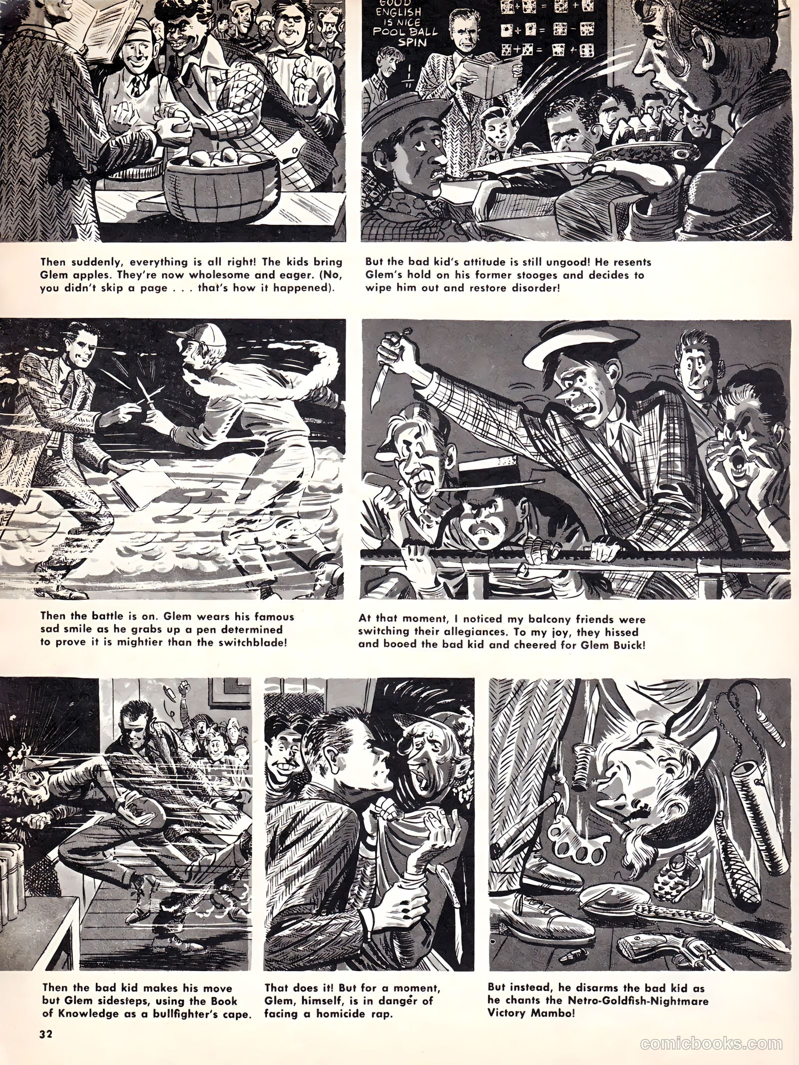 From Here to Insanity #12 (1955) — page 32 of 68