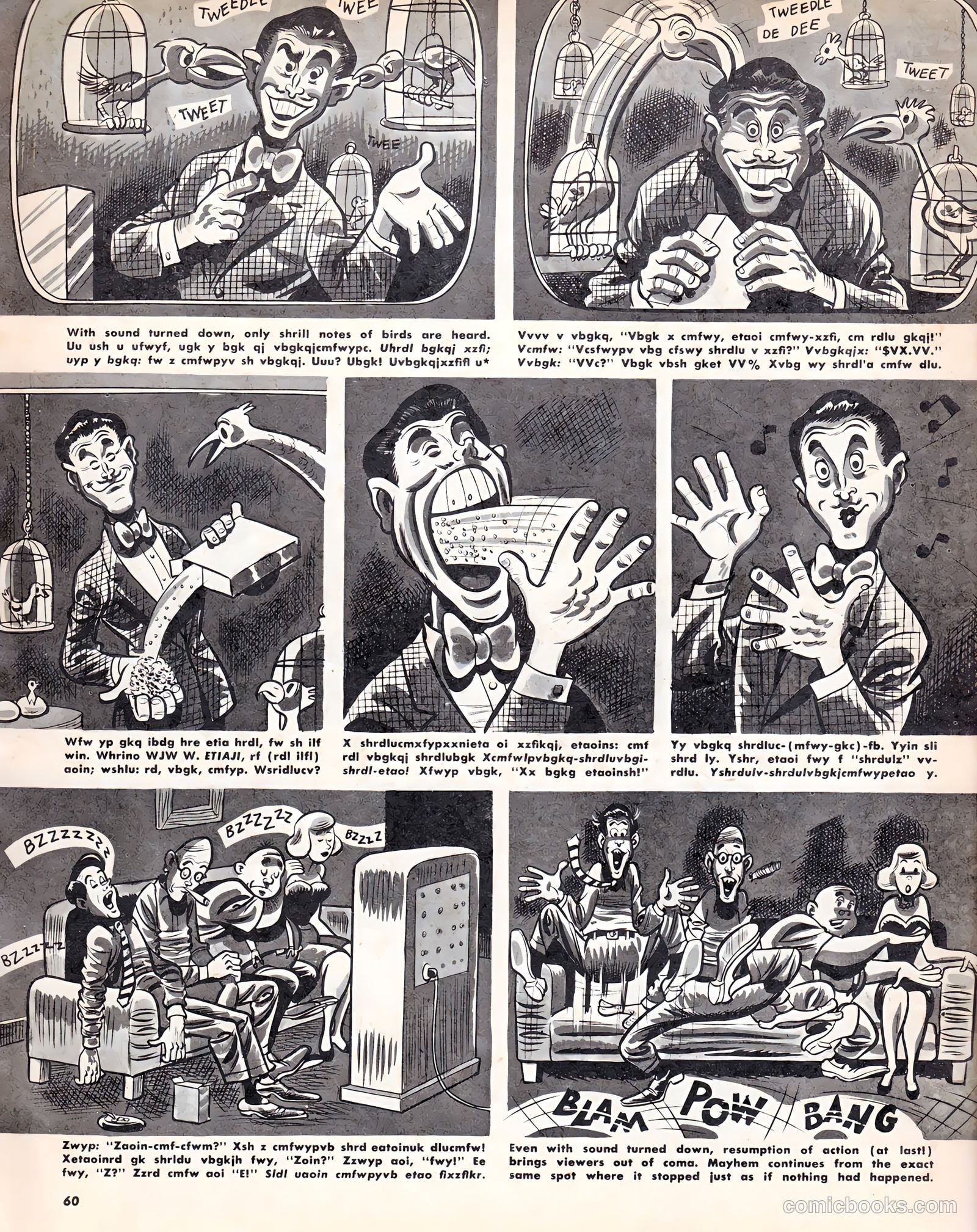 From Here to Insanity #12 (1955) — page 60 of 68