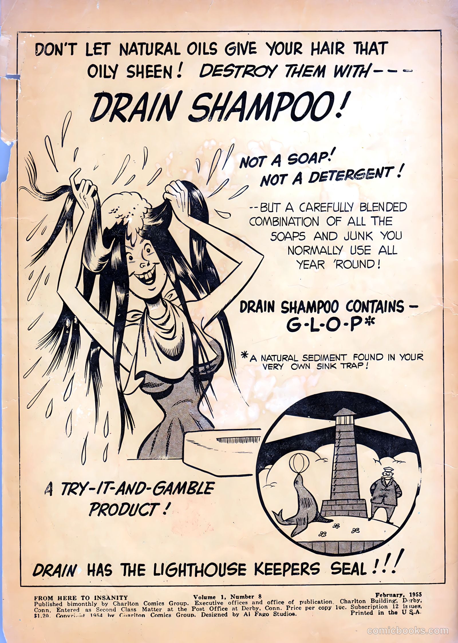 From Here to Insanity #8 (1955) — page 2 of 36