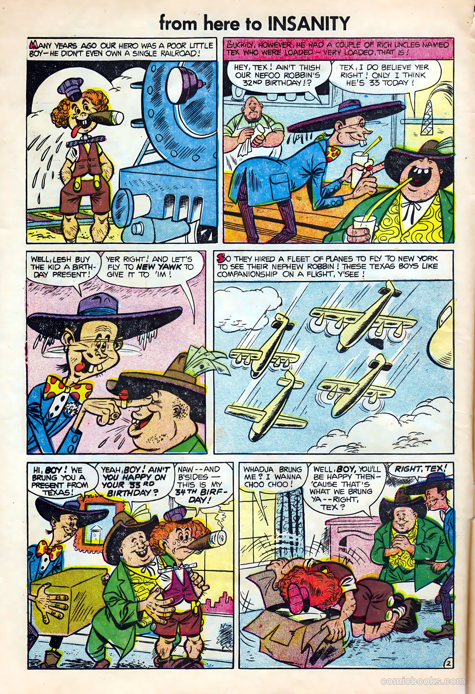 From Here to Insanity #8 (1955) — page 4 of 36