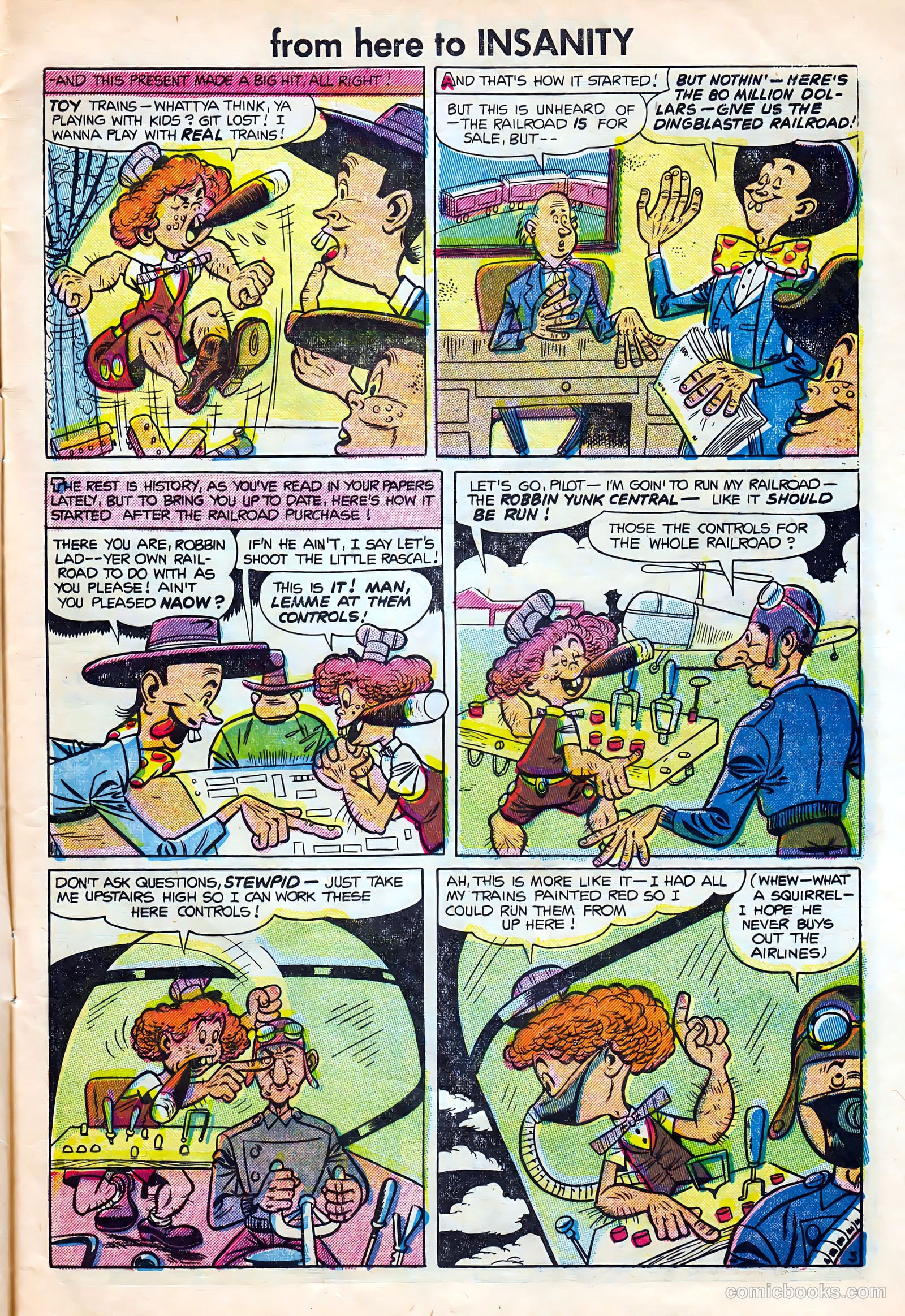 From Here to Insanity #8 (1955) — page 5 of 36