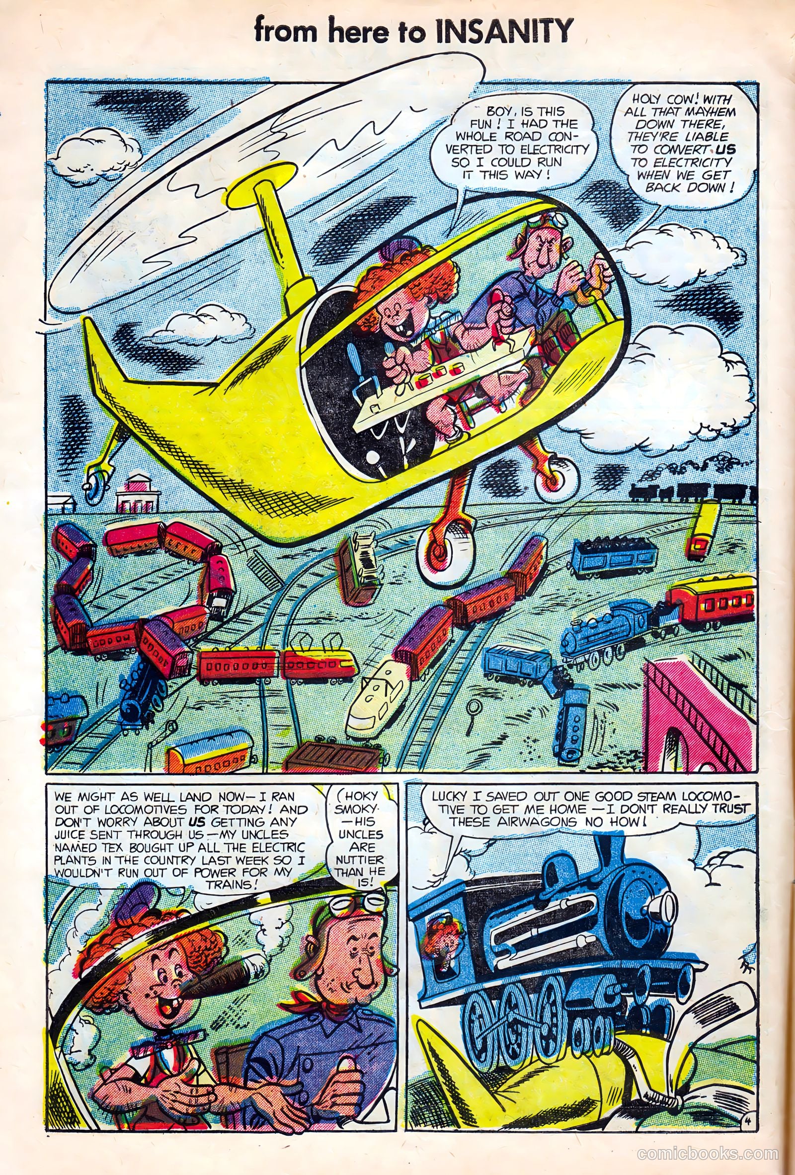 From Here to Insanity #8 (1955) — page 6 of 36