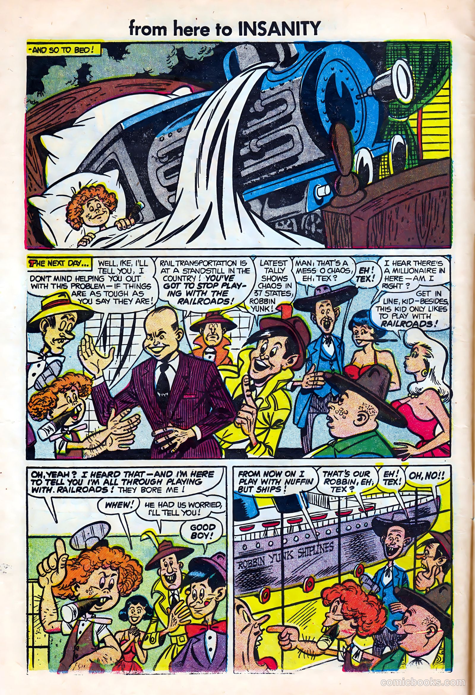 From Here to Insanity #8 (1955) — page 8 of 36