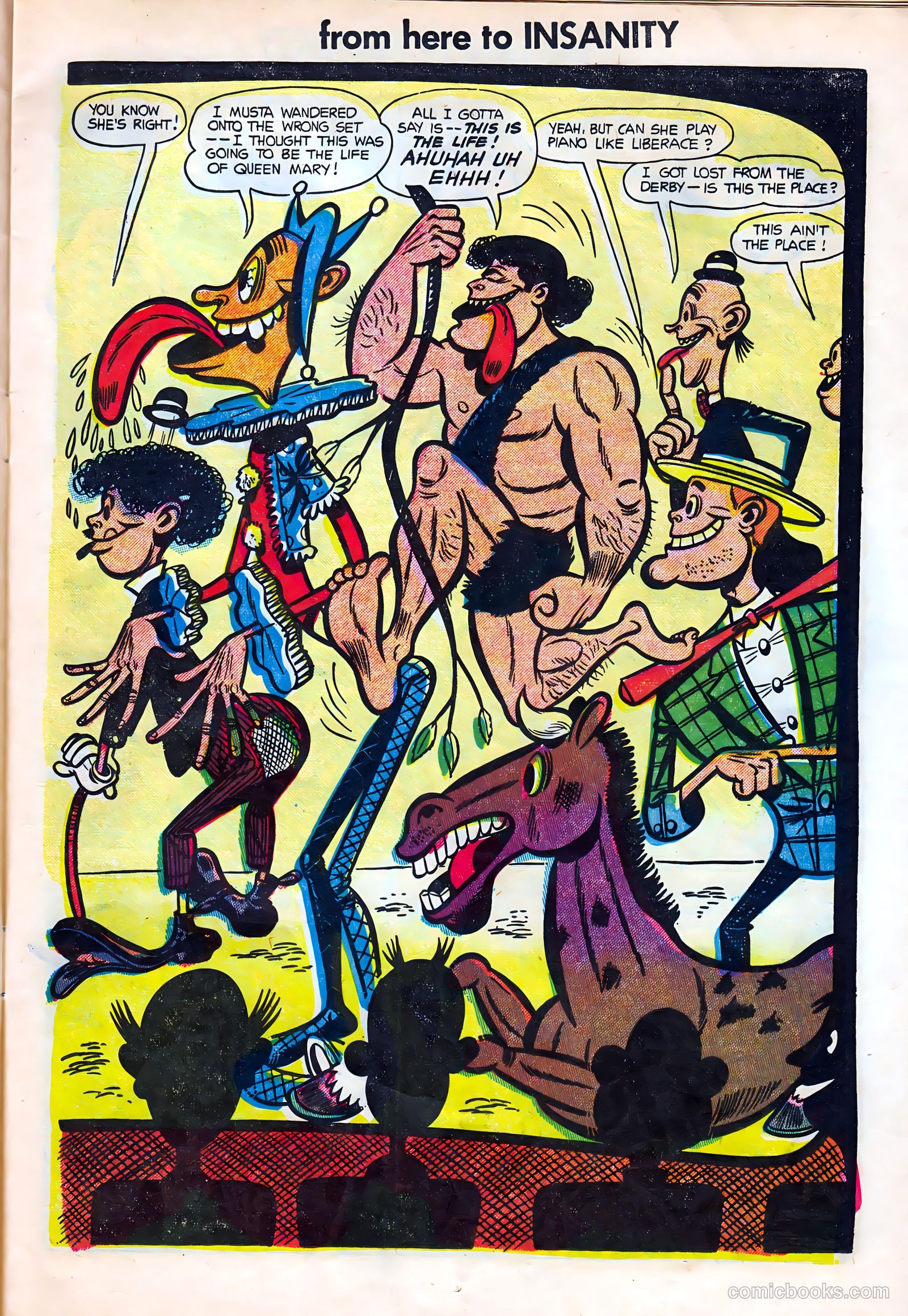 From Here to Insanity #8 (1955) — page 13 of 36