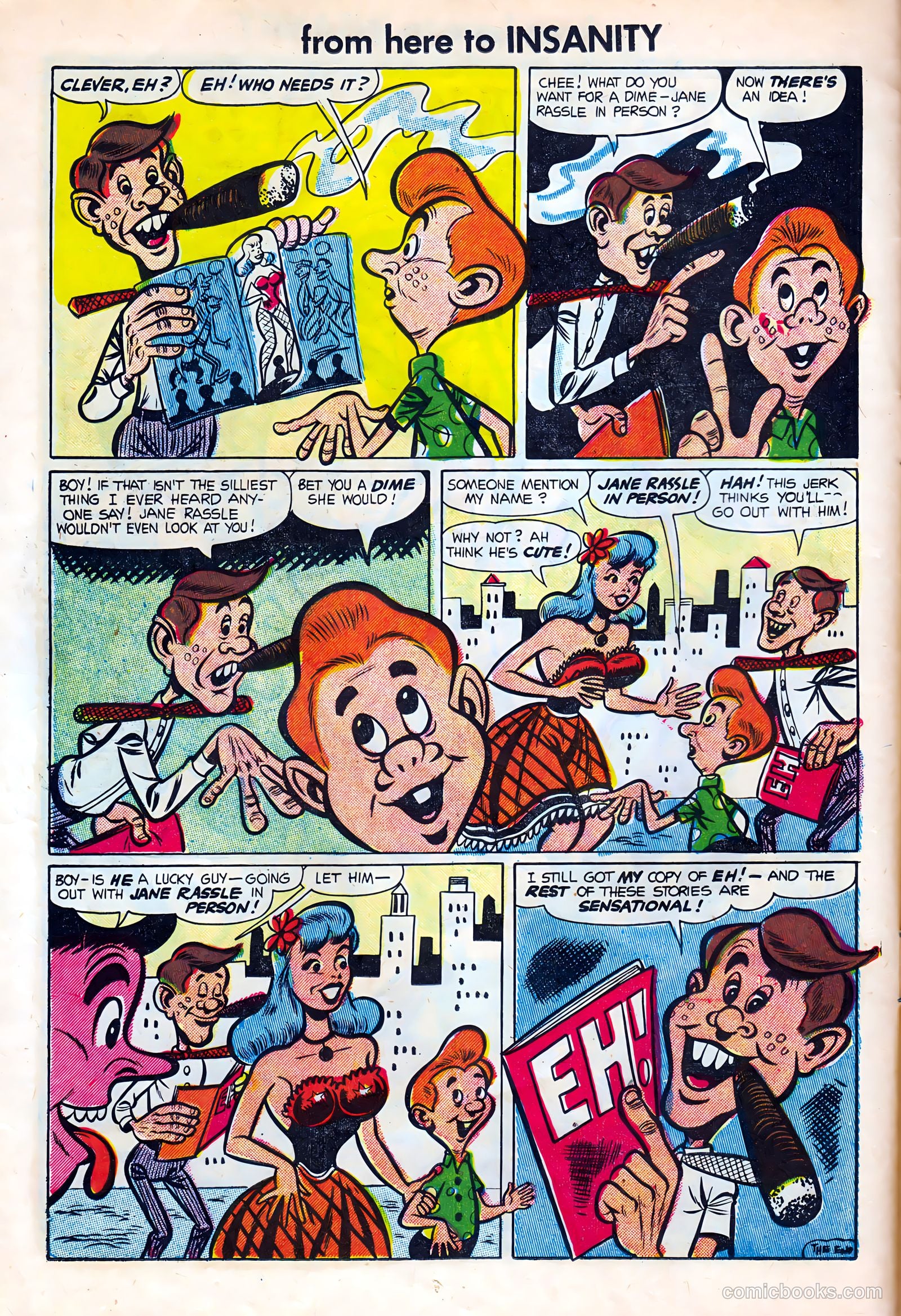 From Here to Insanity #8 (1955) — page 14 of 36