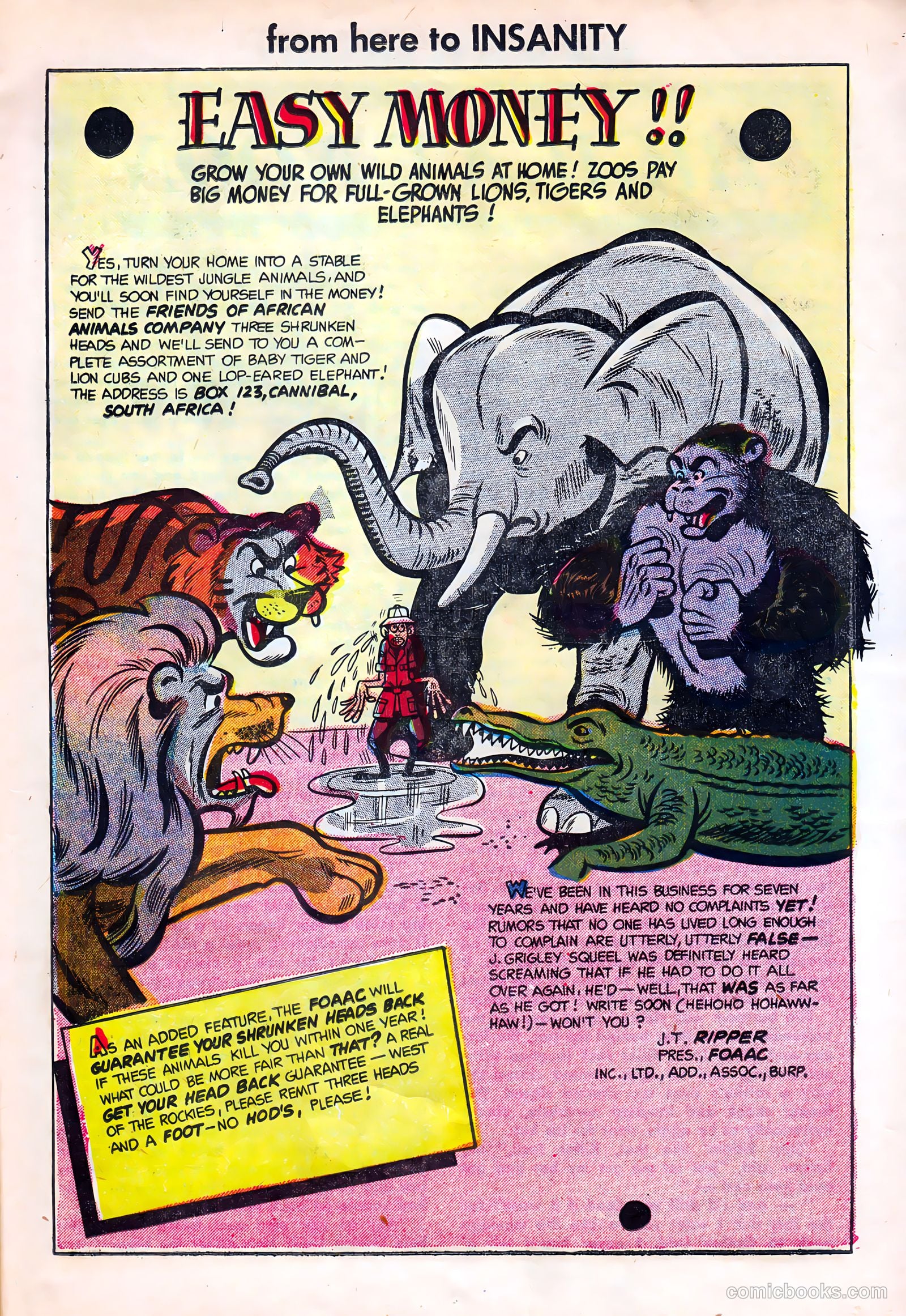 From Here to Insanity #8 (1955) — page 15 of 36