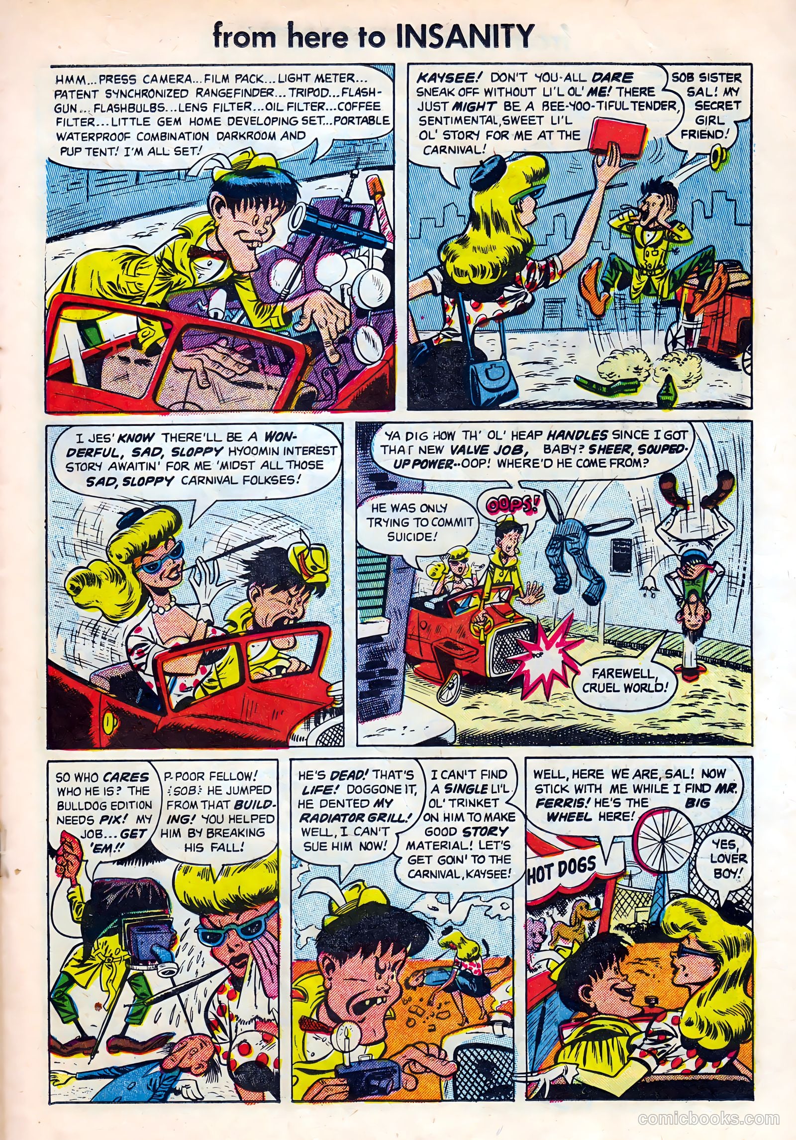 From Here to Insanity #8 (1955) — page 19 of 36