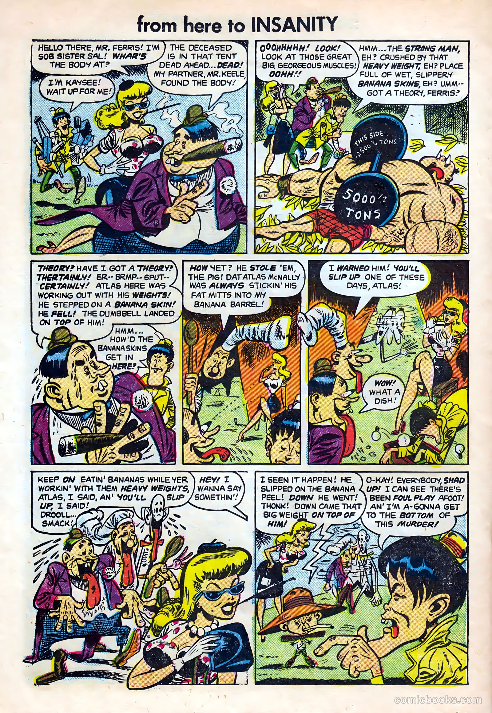 From Here to Insanity #8 (1955) — page 20 of 36